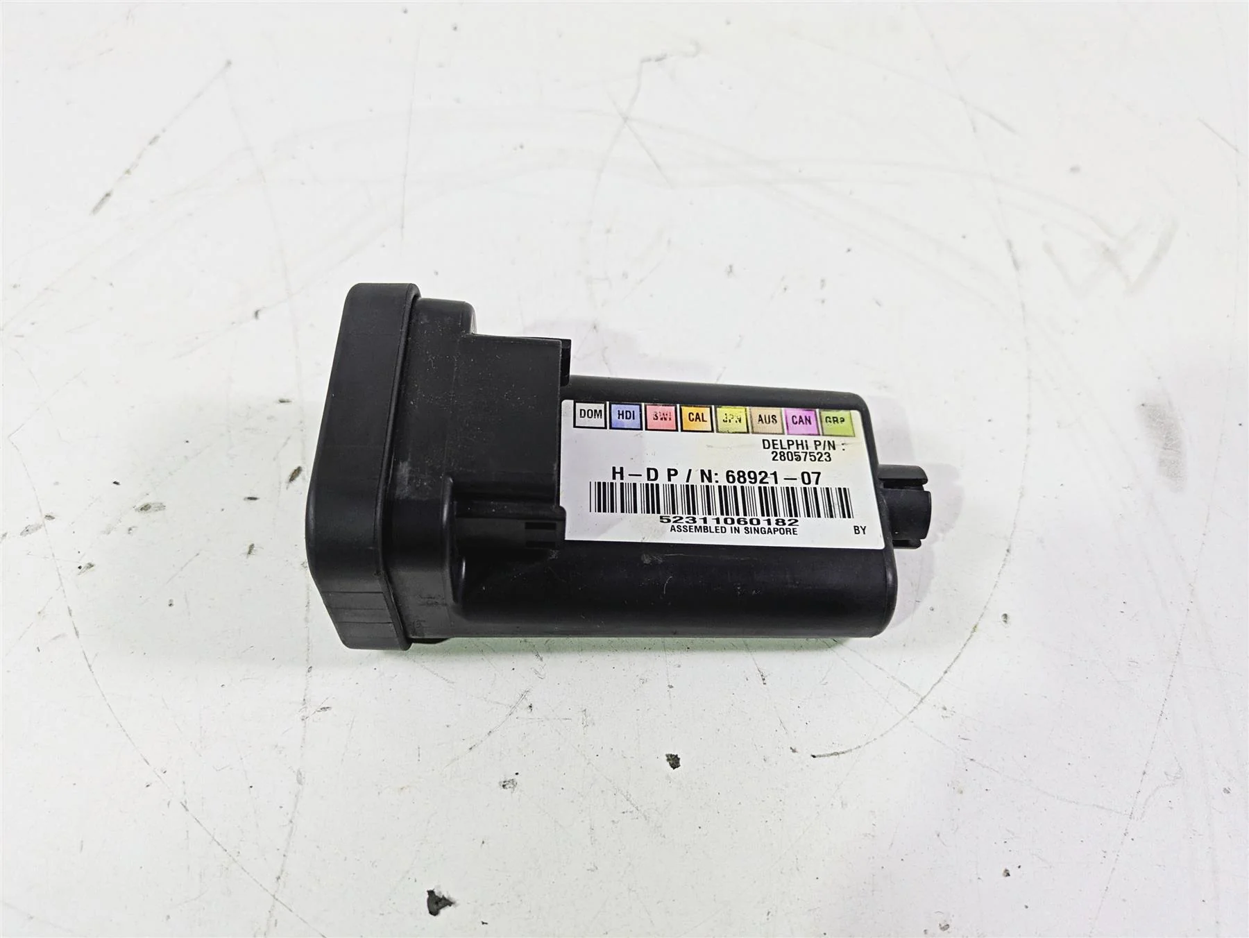 2011 Harley FXDC Dyna Super Glide Tsm Turn Signal Module  68921-07 - Image 9