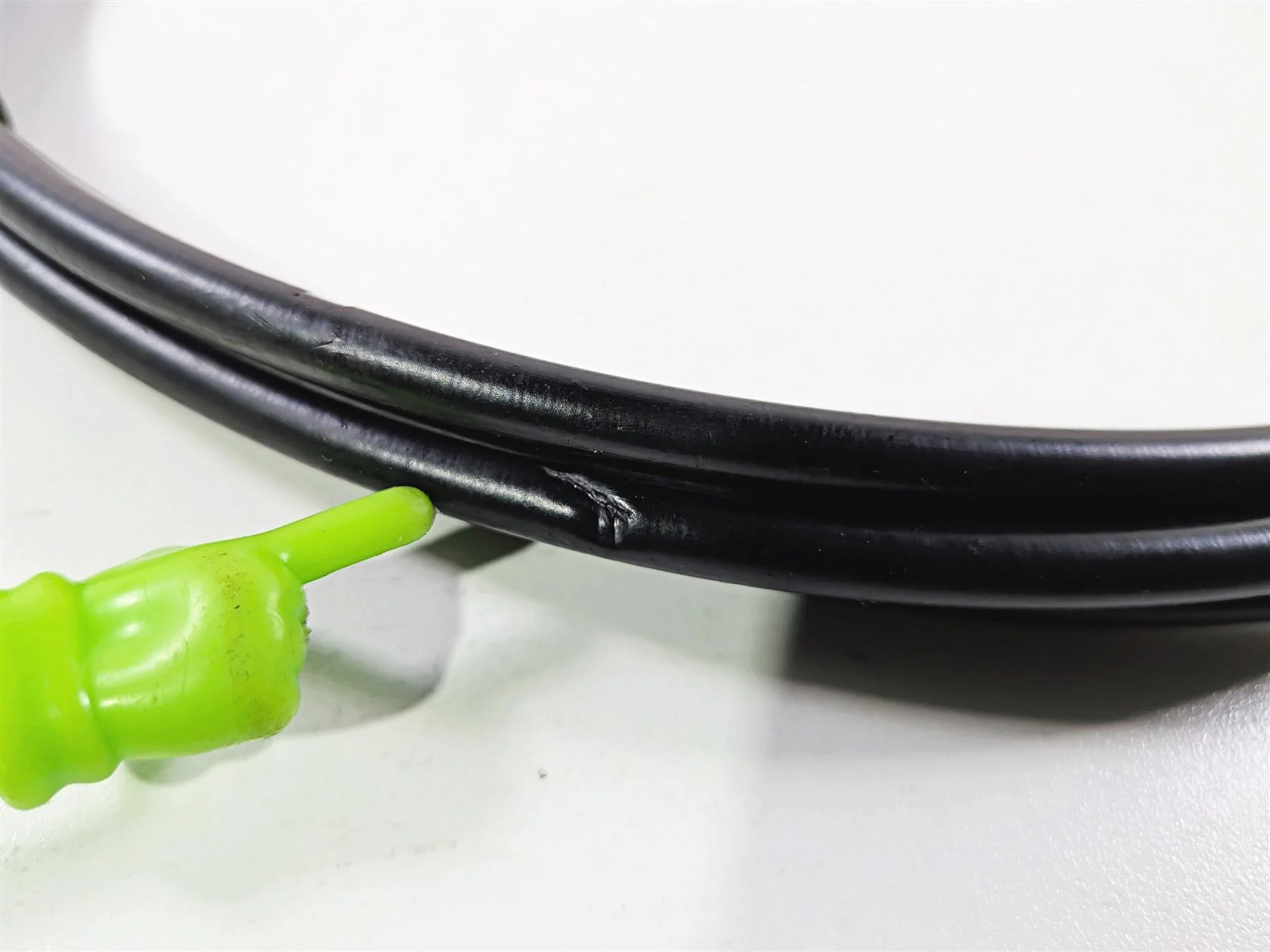 2011 Harley FXDF Dyna Fat Bob 13'' Handle Bar Extended Cable Kit - Image 13