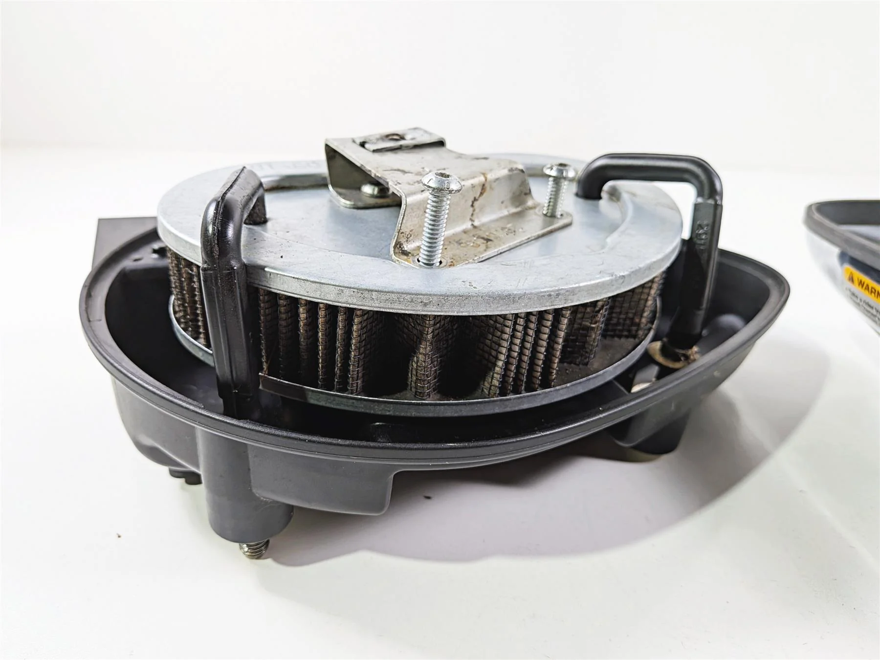 2011 Harley FXDF Dyna Fat Bob Air Box Cleaner Breather Filter 29182-08A - Image 15