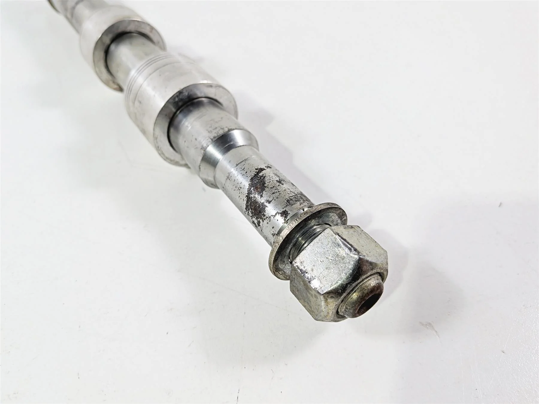 2011 Harley FXDF Dyna Fat Bob Front Axle Wheel Spindle 25mm 41547-07A - Image 8