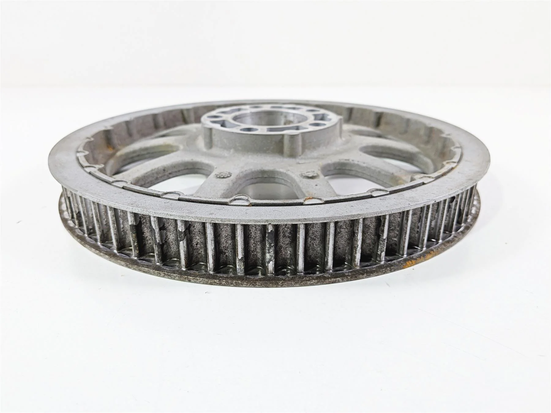 2011 Harley FXDF Dyna Fat Bob Rear Drive Belt Pulley Sprocket 66T 1" 40374-07 - Image 6