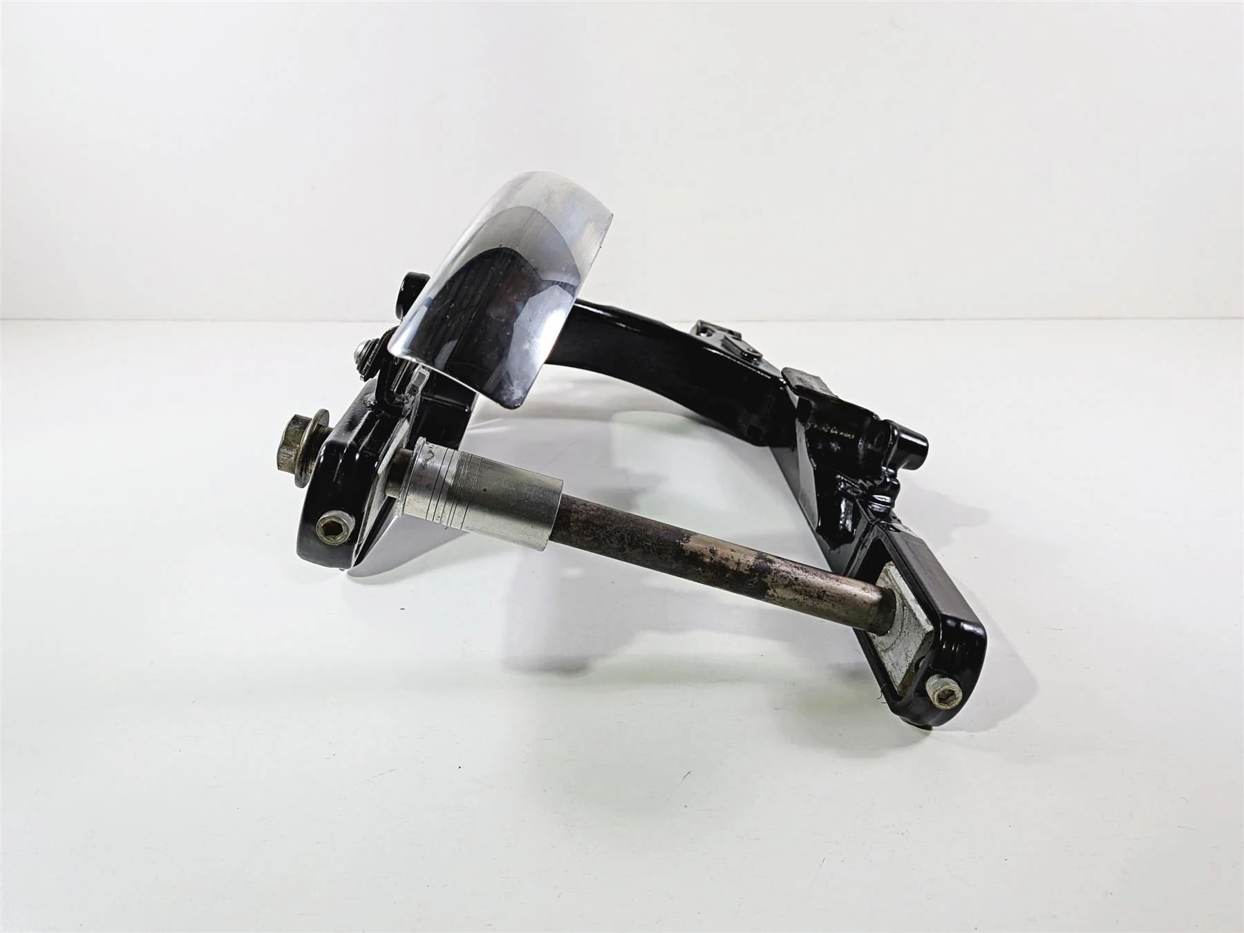 2011 Harley FXDF Dyna Fat Bob Rear Swingarm & Belt Guards 47820-10 - Image 2