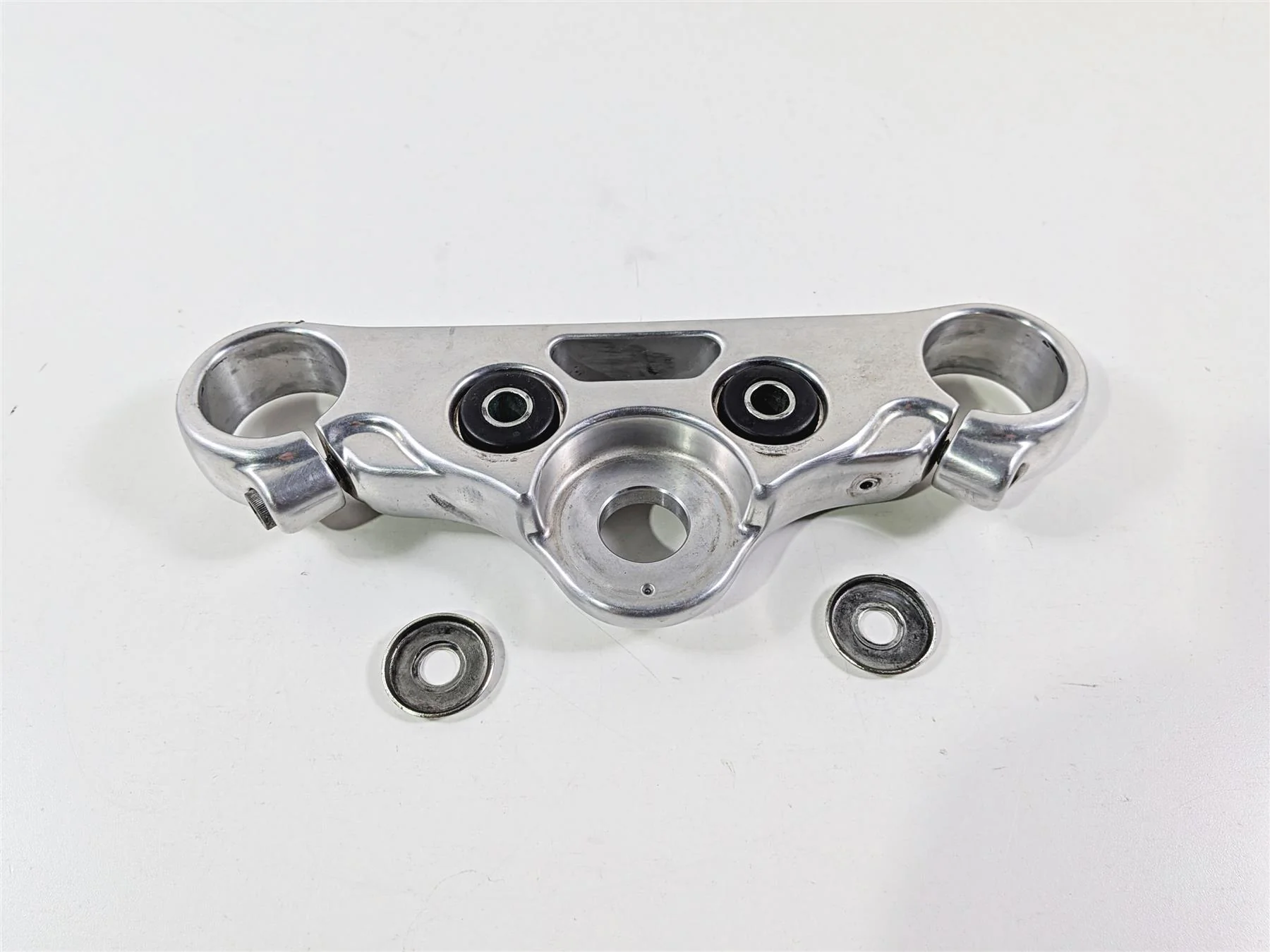 2011 Harley FXDF Dyna Fat Bob Upper Triple Tree Steering Clamp 49mm 47661-08 - Image 6