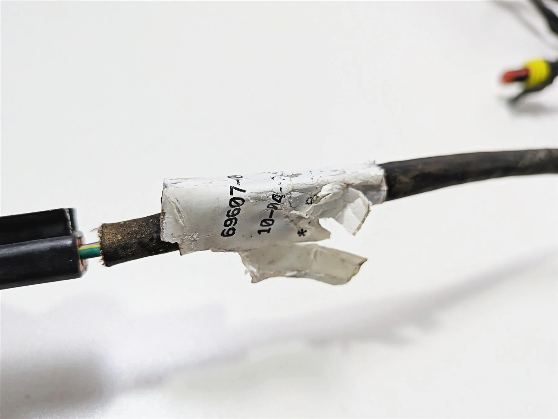 2011 Harley FXDF Dyna Fat Bob Wiring Harness Loom - No Cuts 69603-08A - Image 12