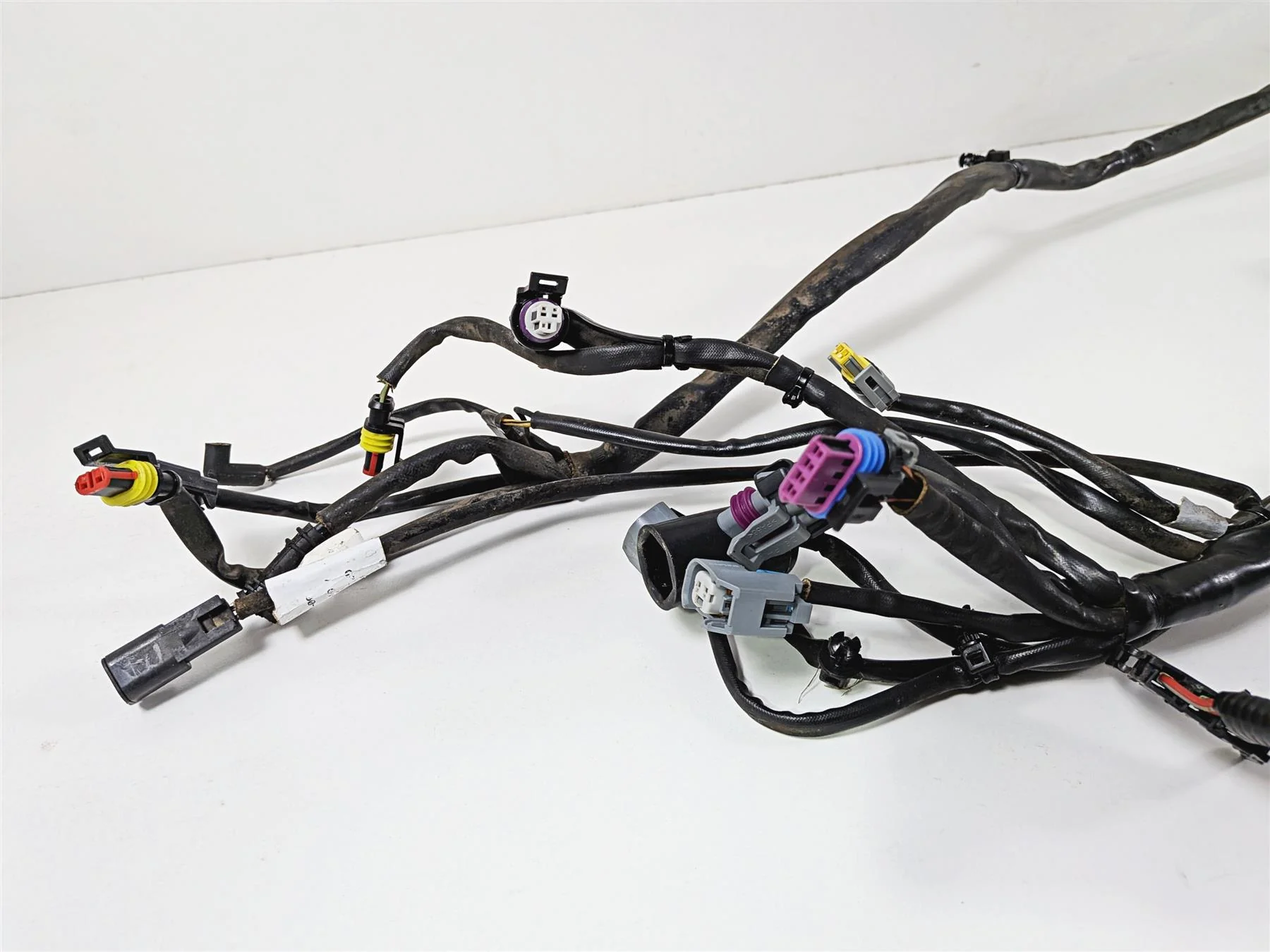 2011 Harley FXDF Dyna Fat Bob Wiring Harness Loom - No Cuts 69603-08A - Image 7