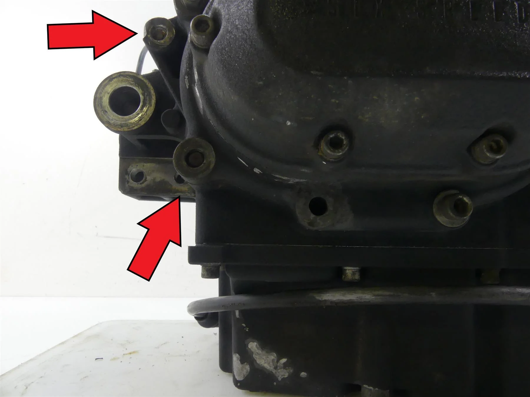 2011 Harley FXDWG Dyna Wide Glide 6-Sp Transmission Gear Box 33K -Read 33083-10A - Image 2