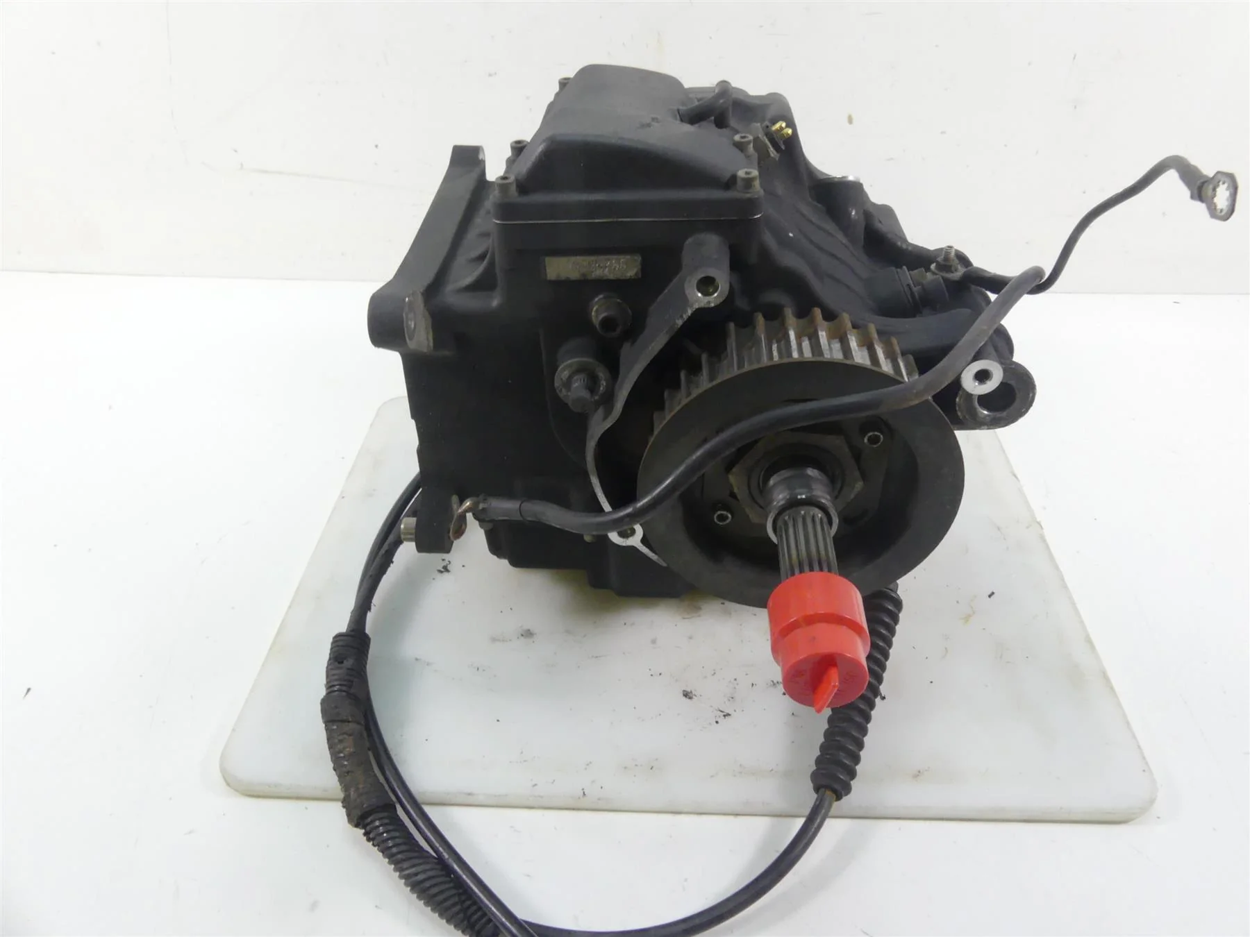 2011 Harley FXDWG Dyna Wide Glide 6-Sp Transmission Gear Box 33K -Read 33083-10A - Image 4