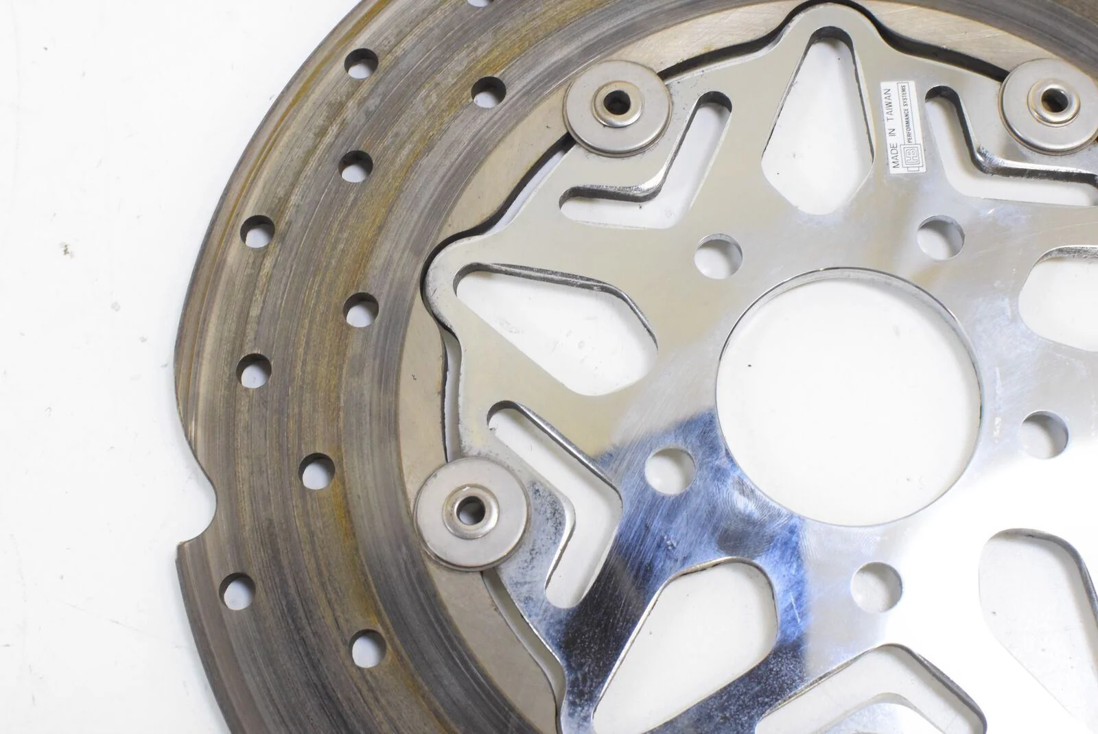 2011 Harley Softail CVO FLSTSE2 Convertible Rear Brake Disc Rotor 48962-10 - Image 4