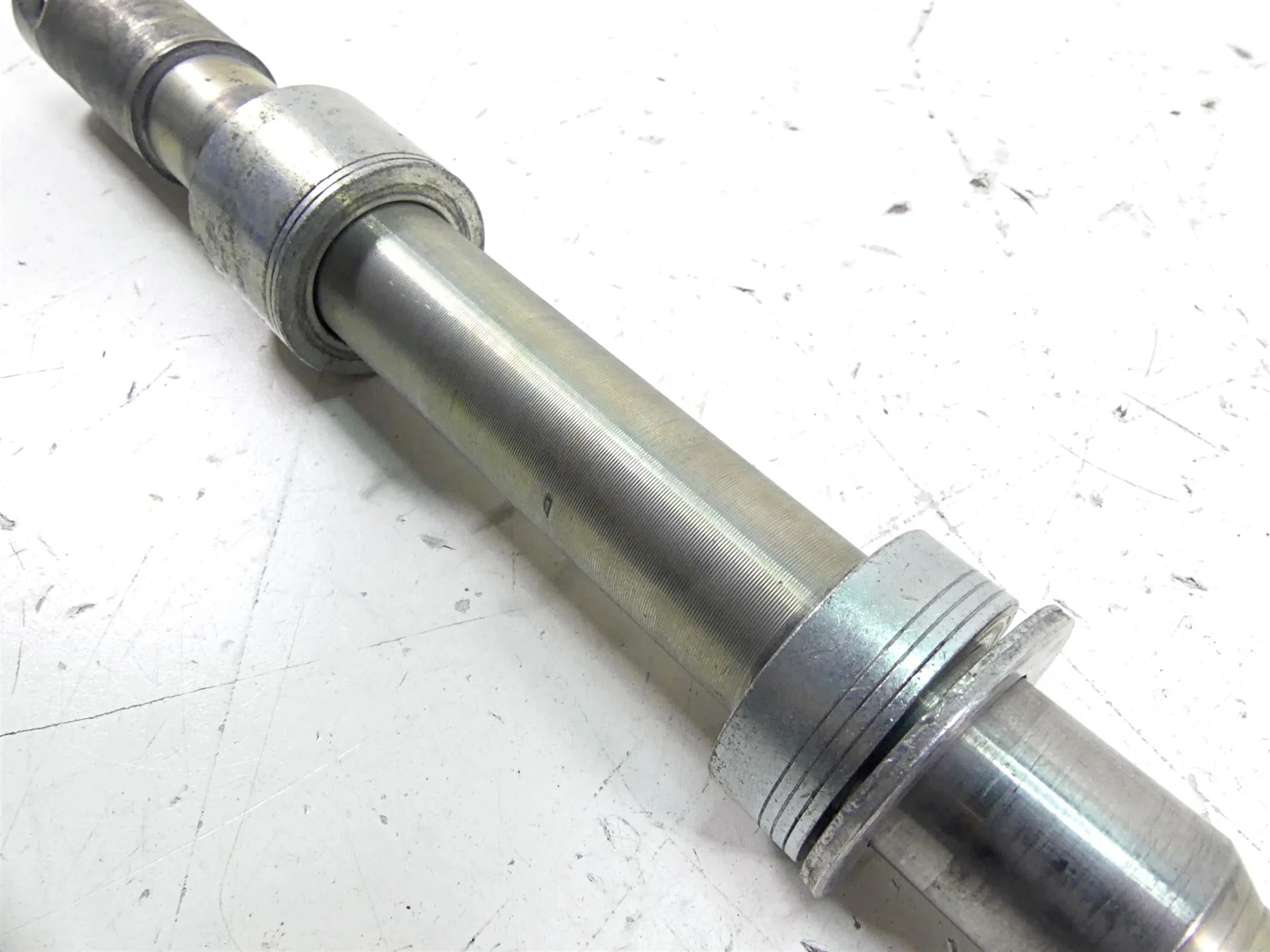 2011 Harley Softail FLSTF Fat Boy Front 25mm Wheel Spindle Axle 41545-07A - Image 11