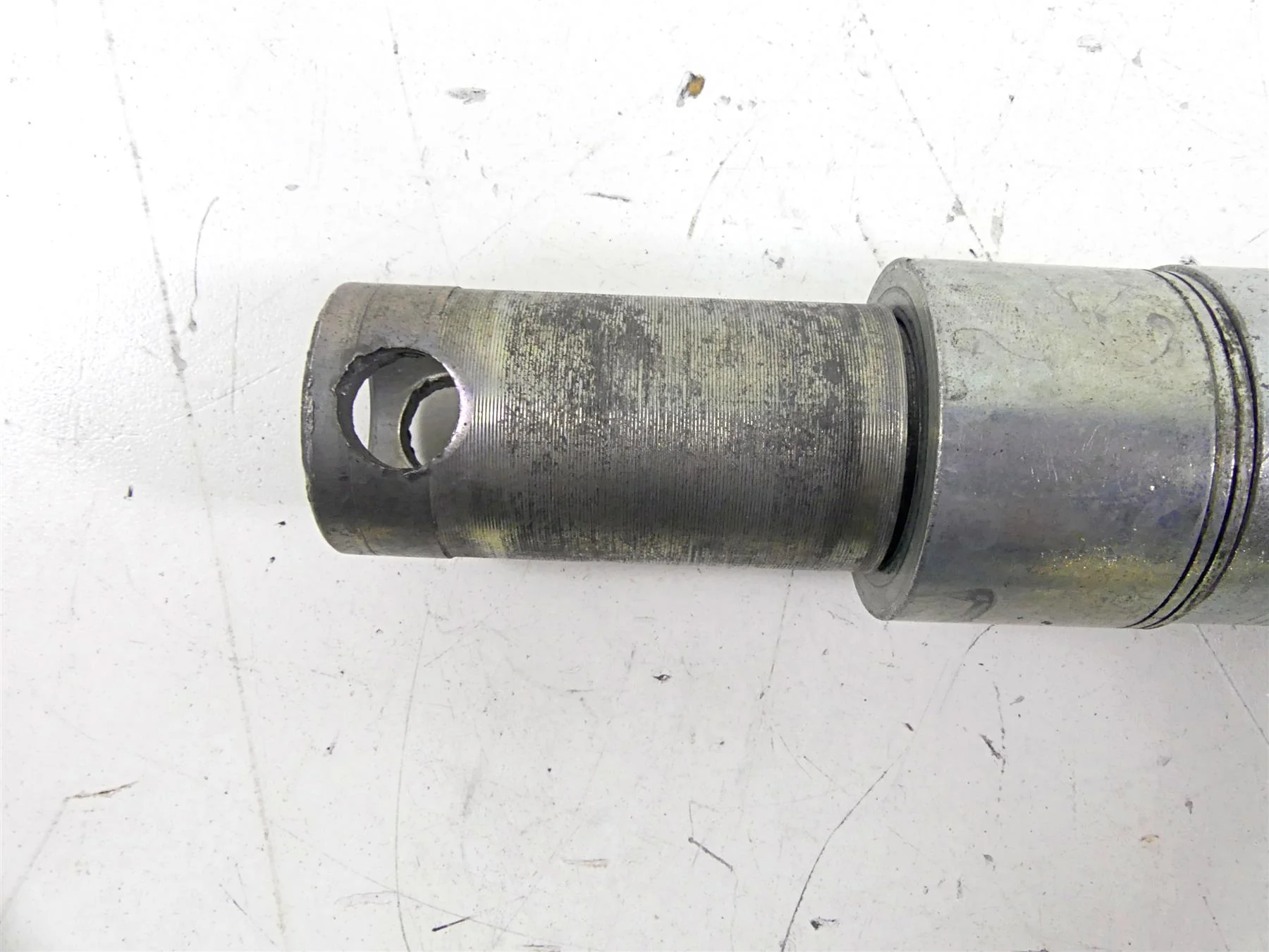 2011 Harley Softail FLSTF Fat Boy Front 25mm Wheel Spindle Axle 41545-07A - Image 12