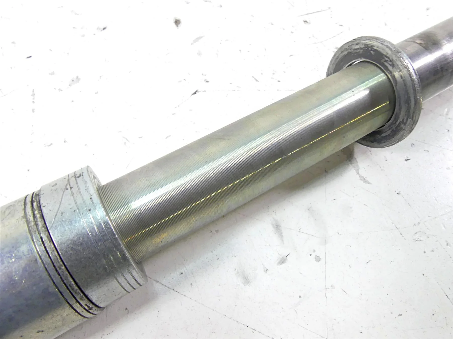 2011 Harley Softail FLSTF Fat Boy Front 25mm Wheel Spindle Axle 41545-07A - Image 3