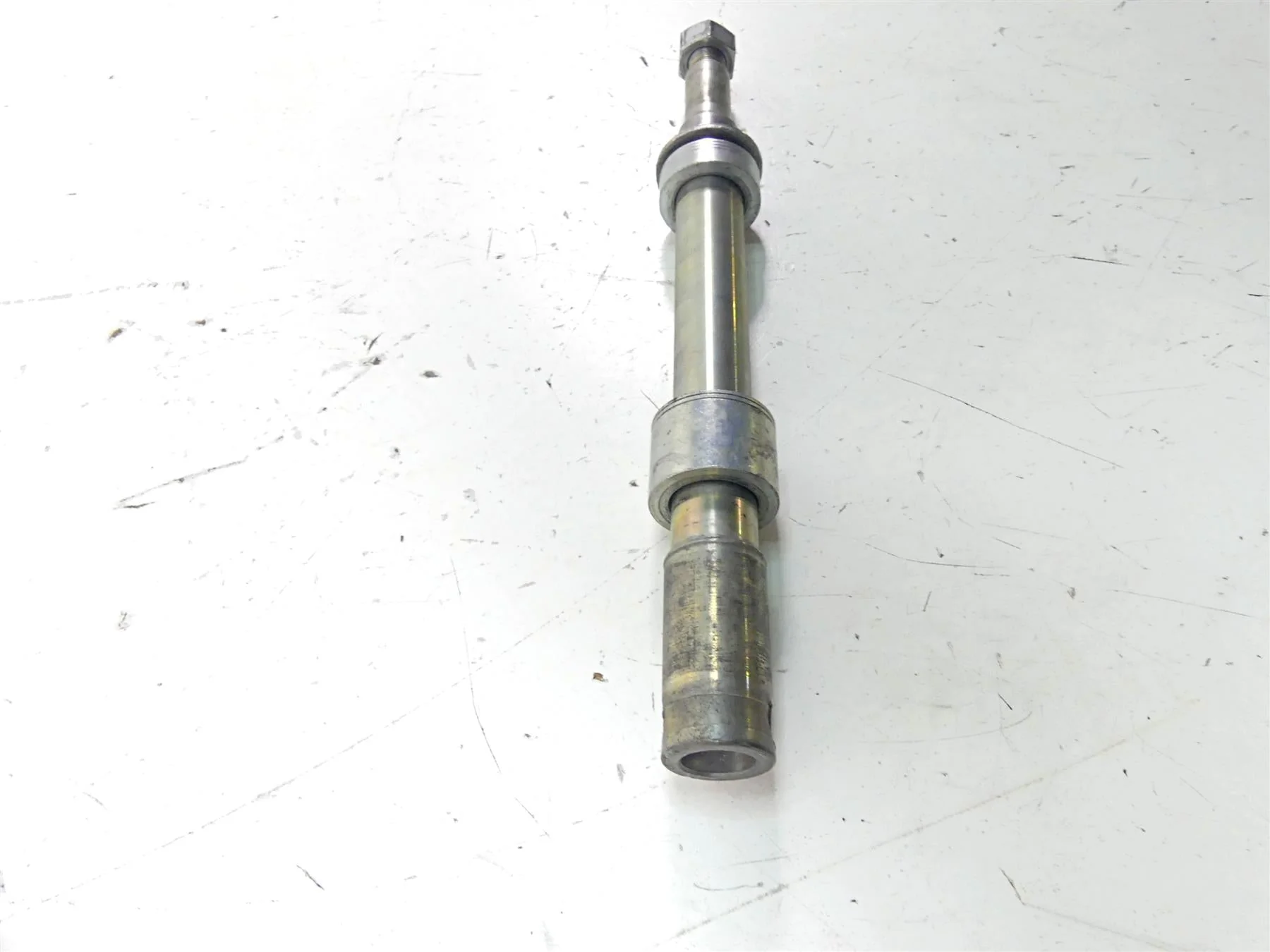 2011 Harley Softail FLSTF Fat Boy Front 25mm Wheel Spindle Axle 41545-07A - Image 7