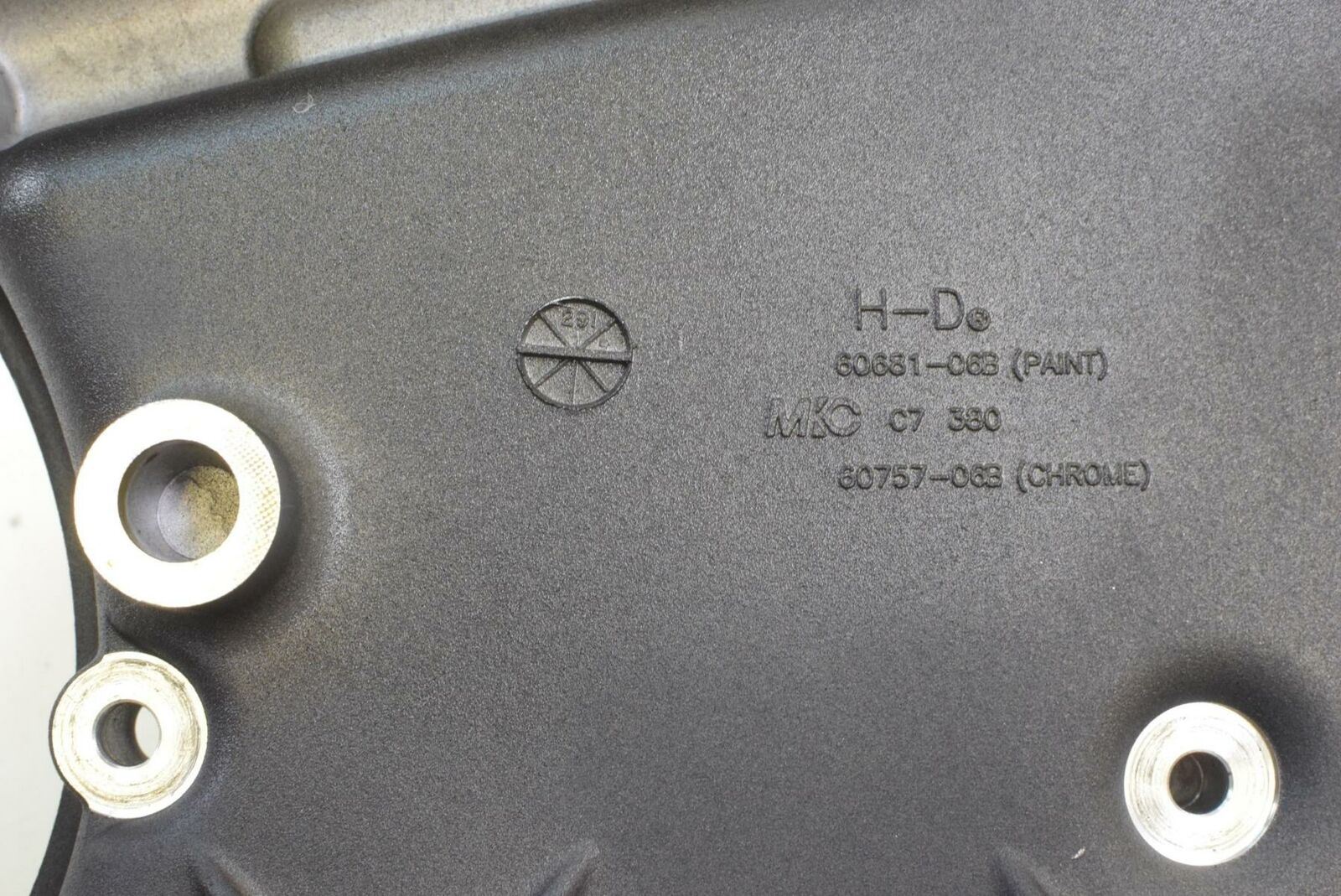 2011 Harley Softail FLSTSB Cross Bones Inner Primary Drive Clutch Cover 60681-06 - Image 8