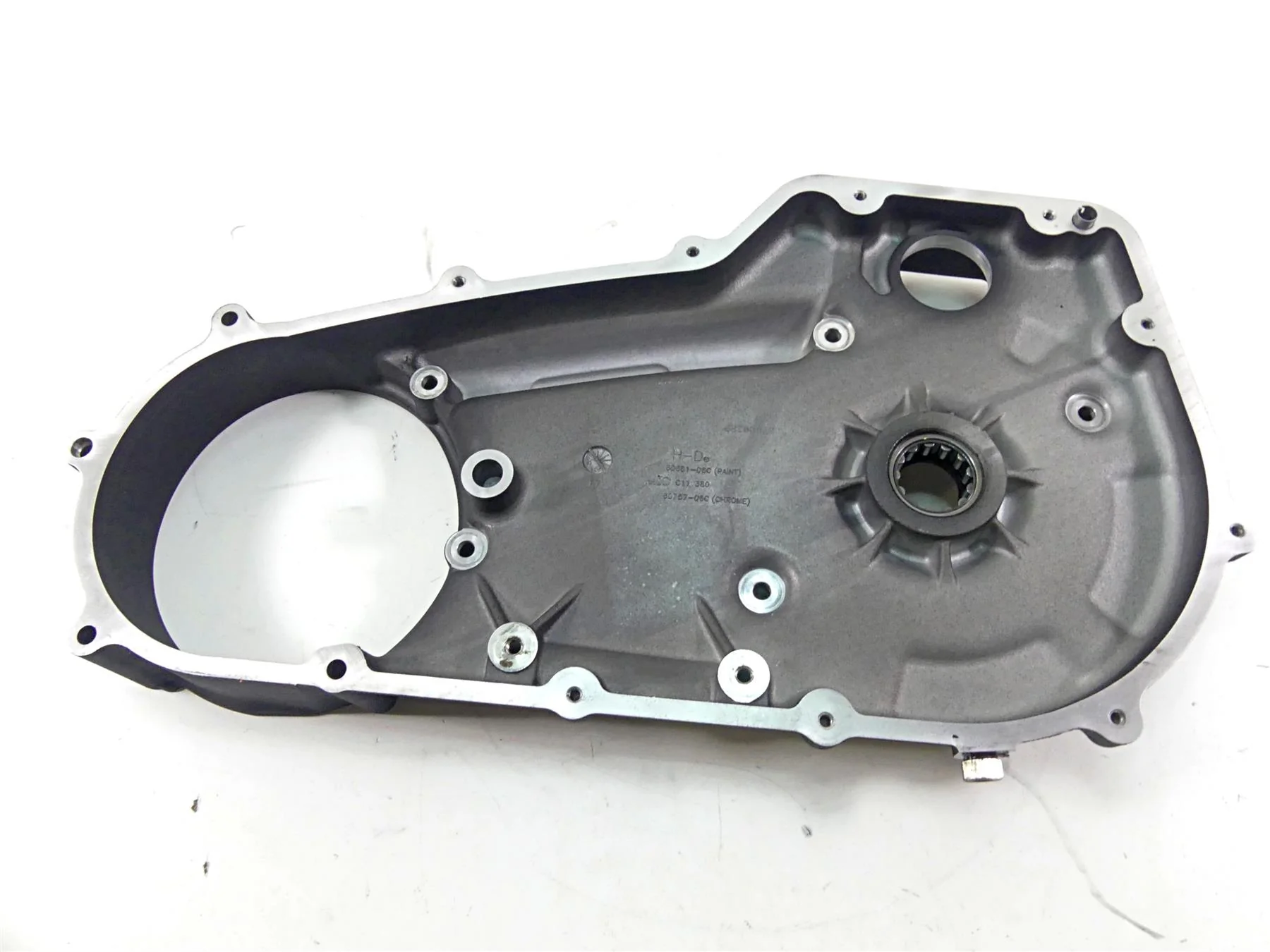 2011 Harley Softail FXS Blackline Inner Primary Drive Clutch Cover 60681-06C - Image 8