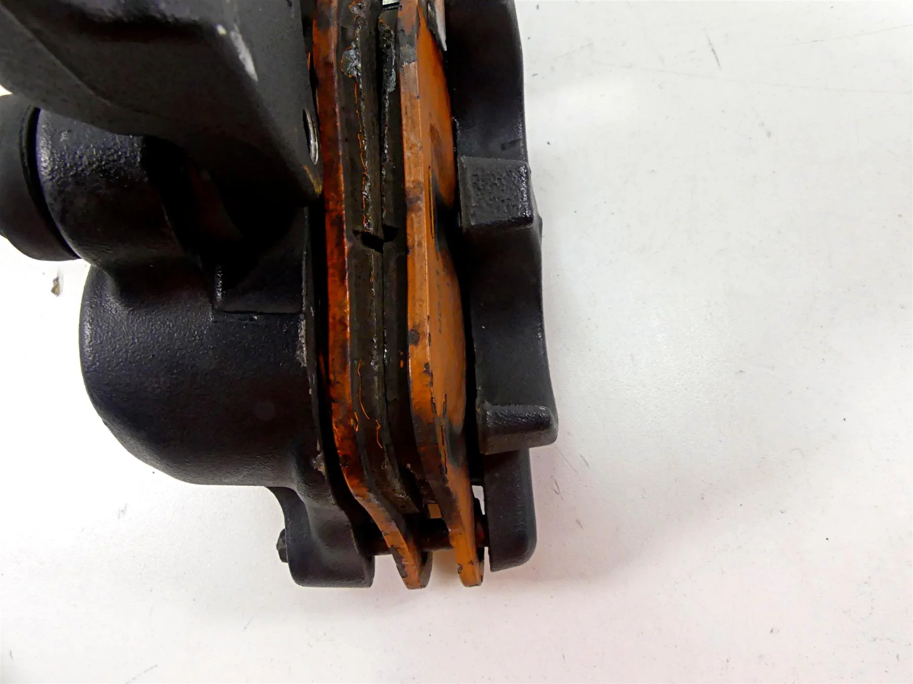 2011 Harley Softail FXS Blackline Rear Brake Caliper + 25mm Bracket  40908-08 - Image 7
