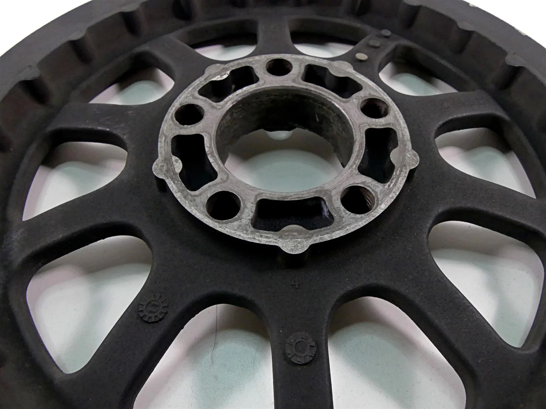 2011 Harley Softail FXS Blackline Rear Drive Belt Pulley Sprocket 66T 37778-07 - Image 3