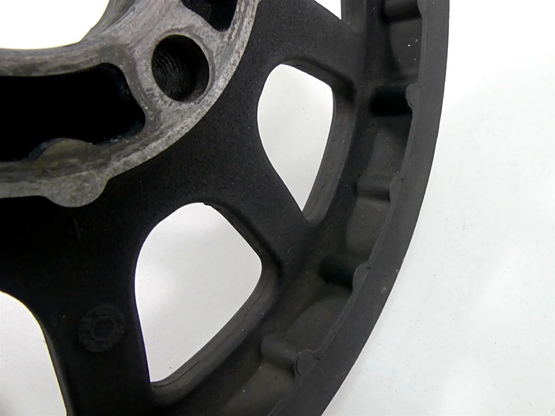 2011 Harley Softail FXS Blackline Rear Drive Belt Pulley Sprocket 66T 37778-07 - Image 8