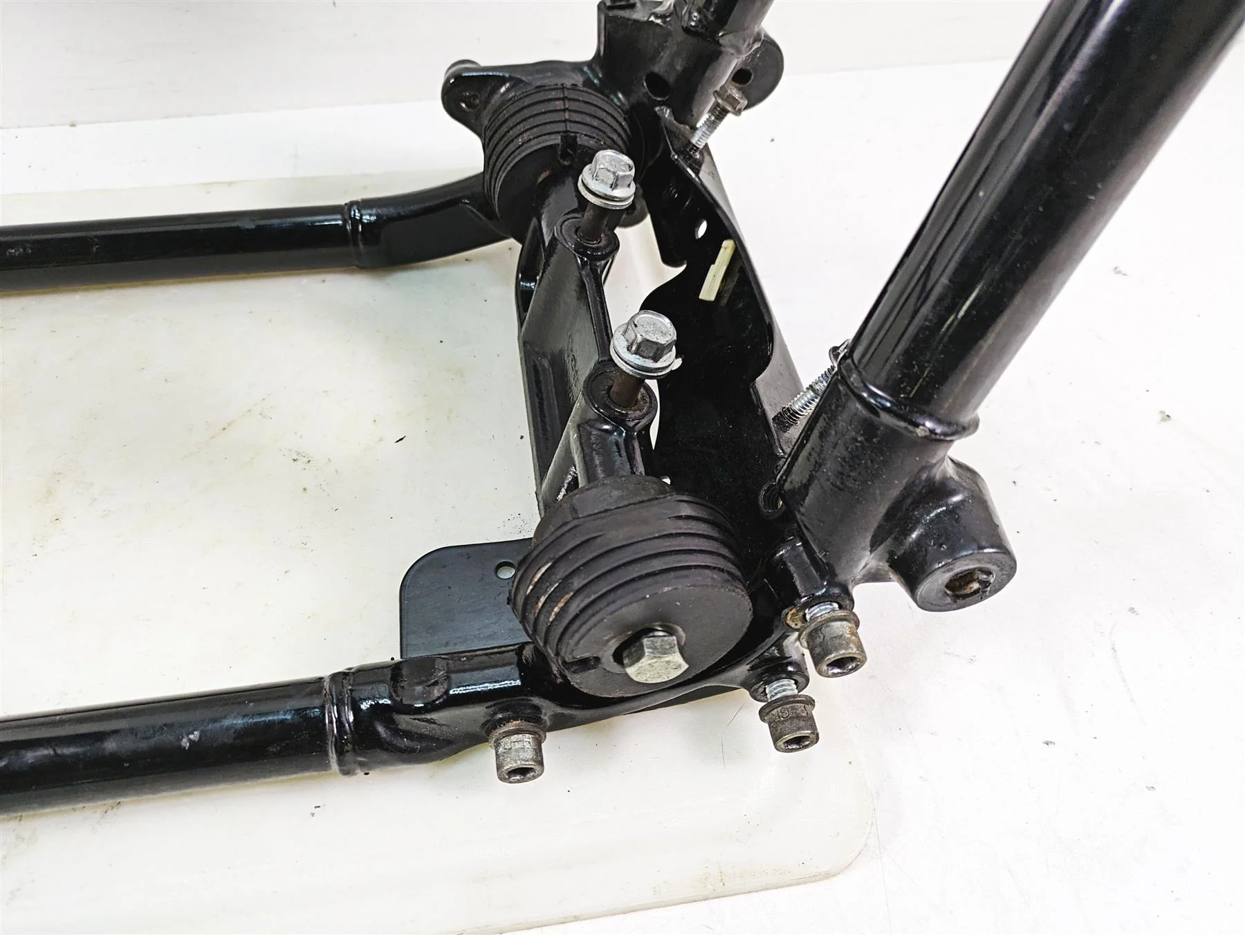2011 Harley Touring FLHR Road King Straight Main Frame Chassis With Clean Texas Title - 47900-11BHP - Image 12