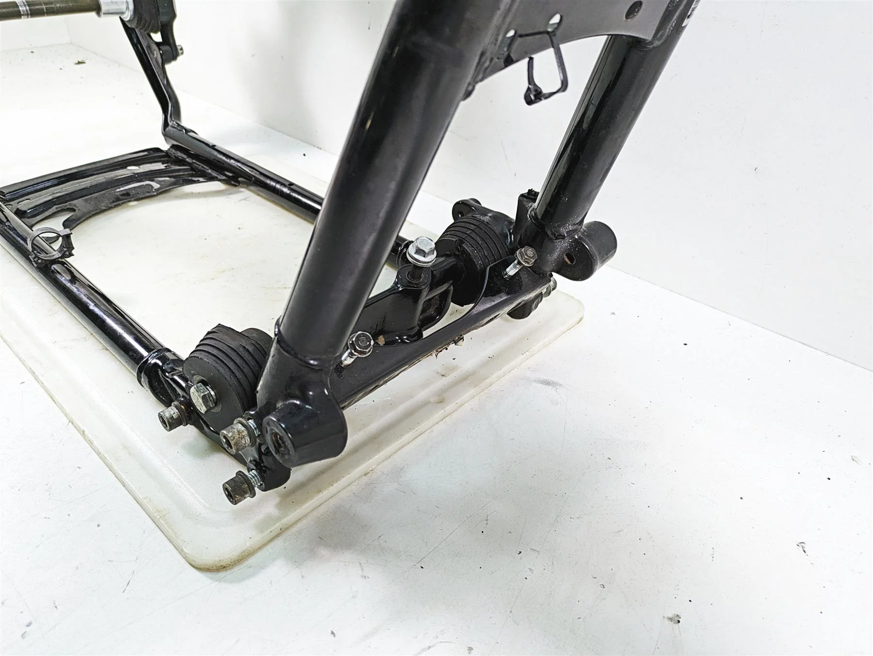 2011 Harley Touring FLHR Road King Straight Main Frame Chassis With Clean Texas Title - 47900-11BHP - Image 3