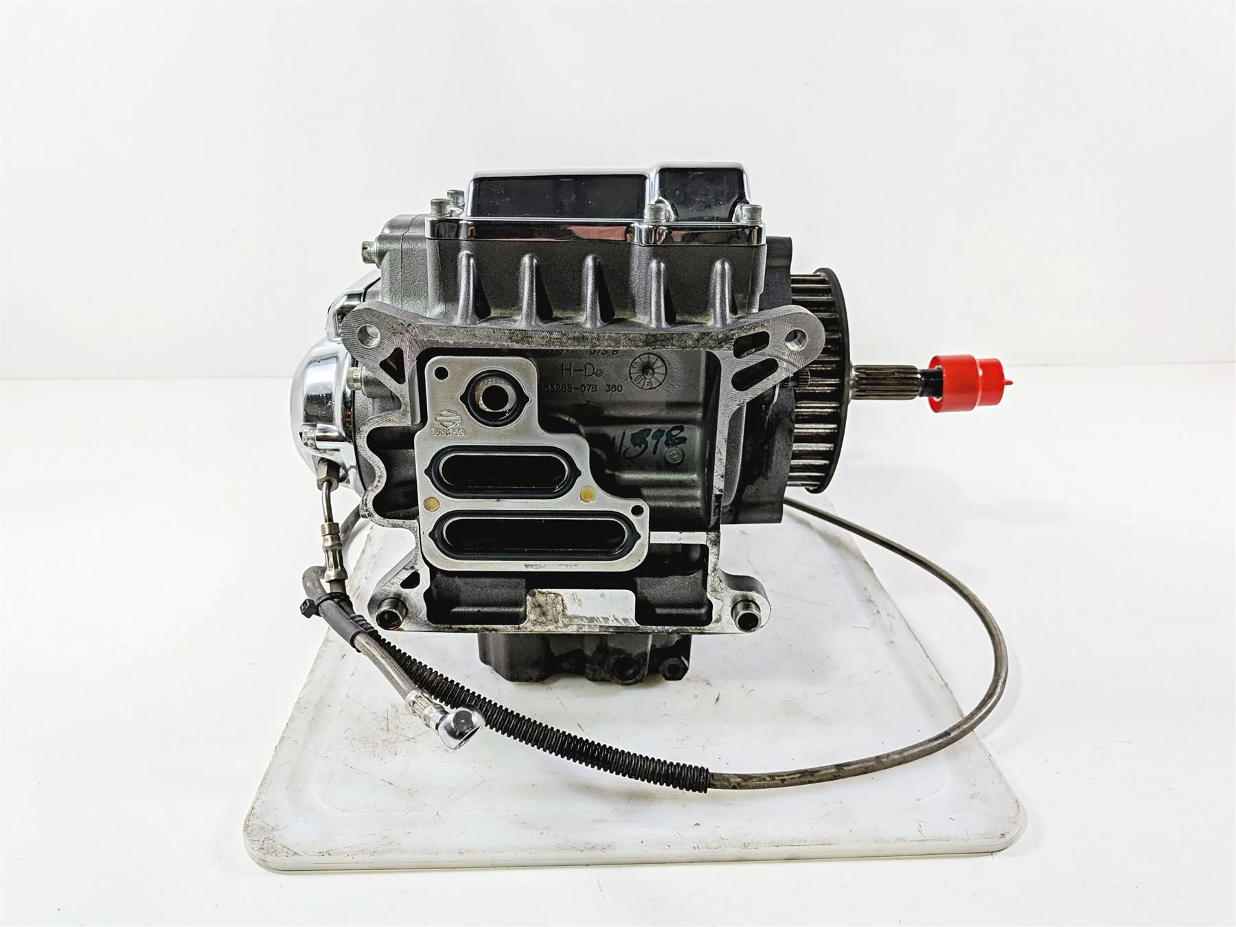 2011 Harley Touring FLHTCU CVO Electra Glide 6 Sp Transmission Gear Box 33203-10 - Image 5