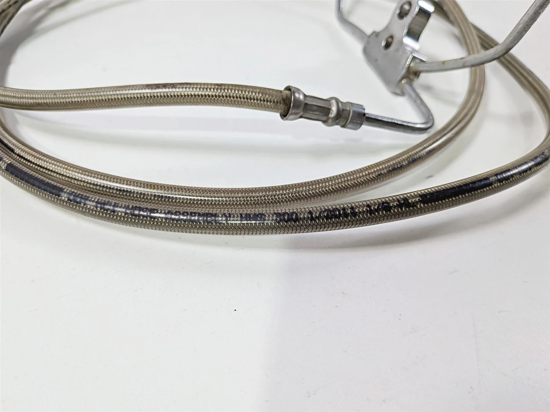 2011 Harley Touring FLHTCU CVO Electra Glide Abs Brake Line Set 42388-09 - Image 4