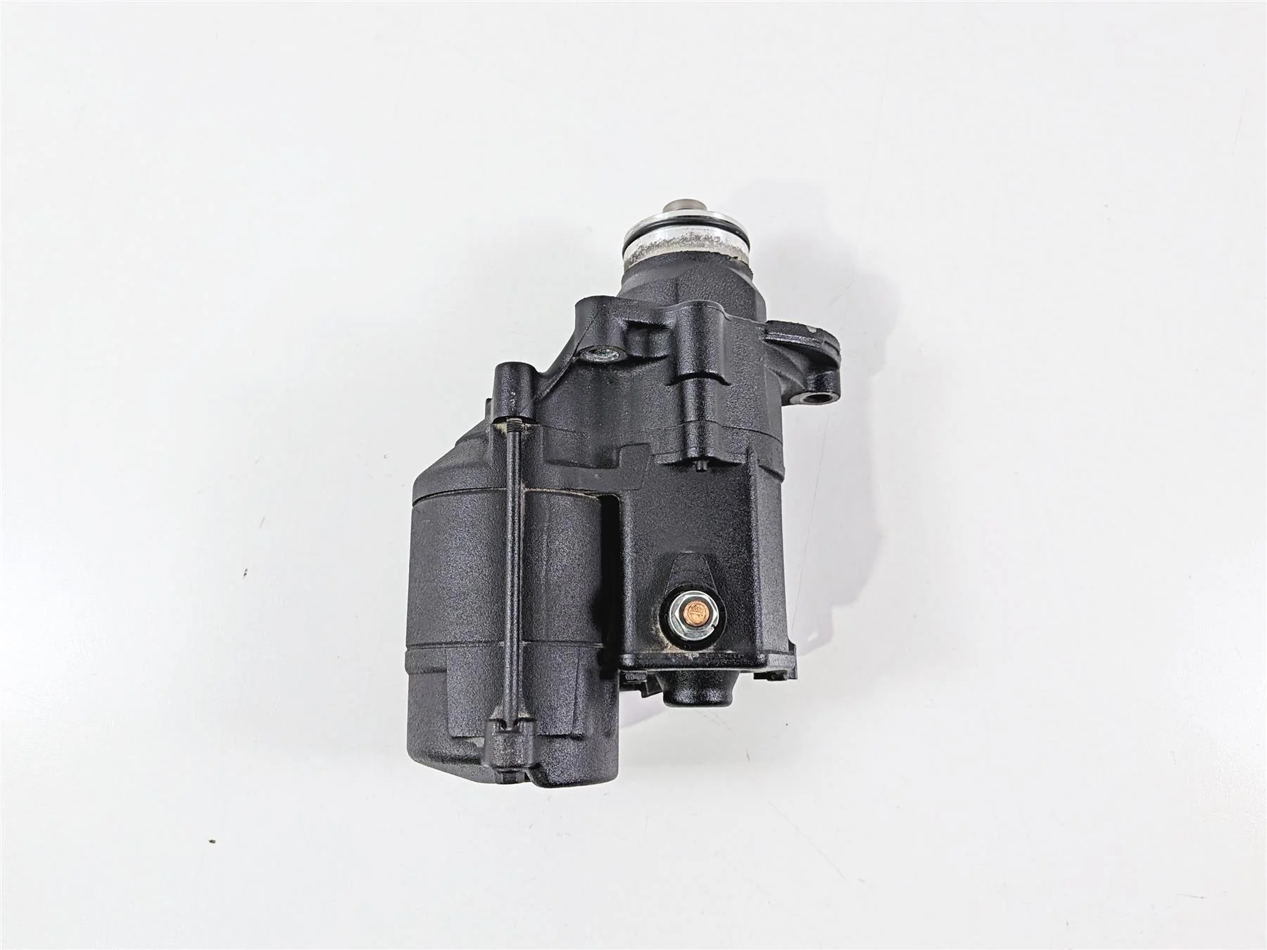 2011 Harley Touring FLHTCU CVO Electra Glide Engine Starter Motor 96 103 110 31619-06A - Image 9
