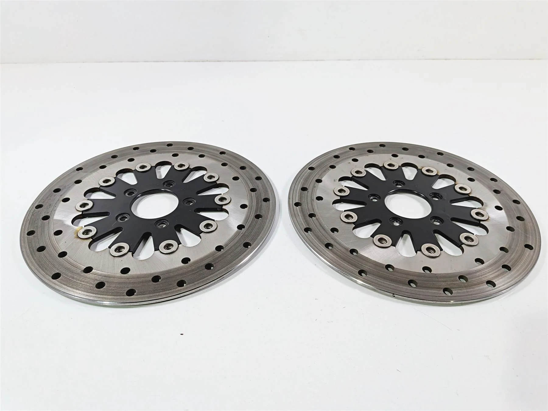 2011 Harley Touring FLHTCU CVO Electra Glide Front Brake Rotors 4.8mm 44973-10 - Image 4