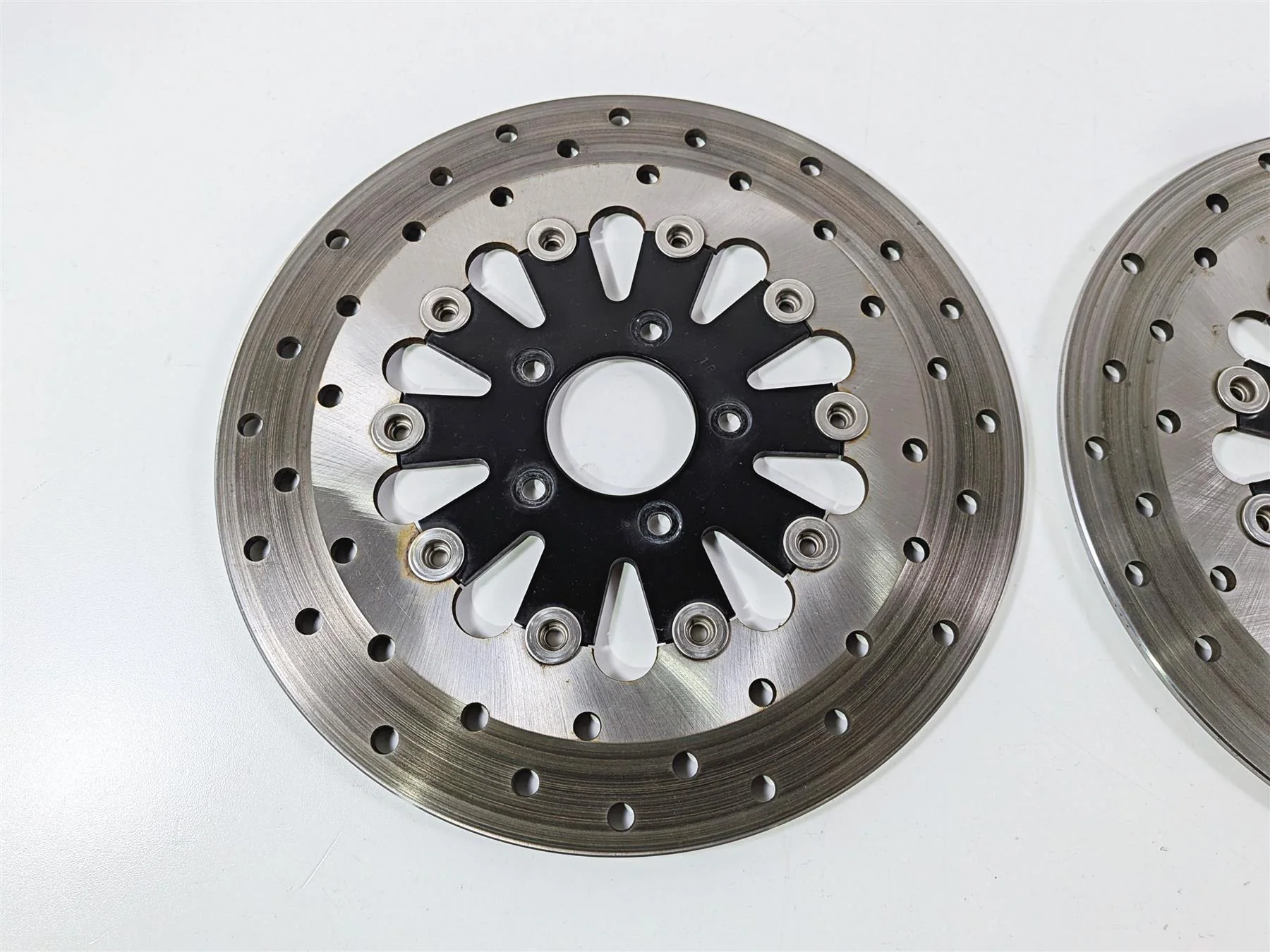 2011 Harley Touring FLHTCU CVO Electra Glide Front Brake Rotors 4.8mm 44973-10 - Image 5