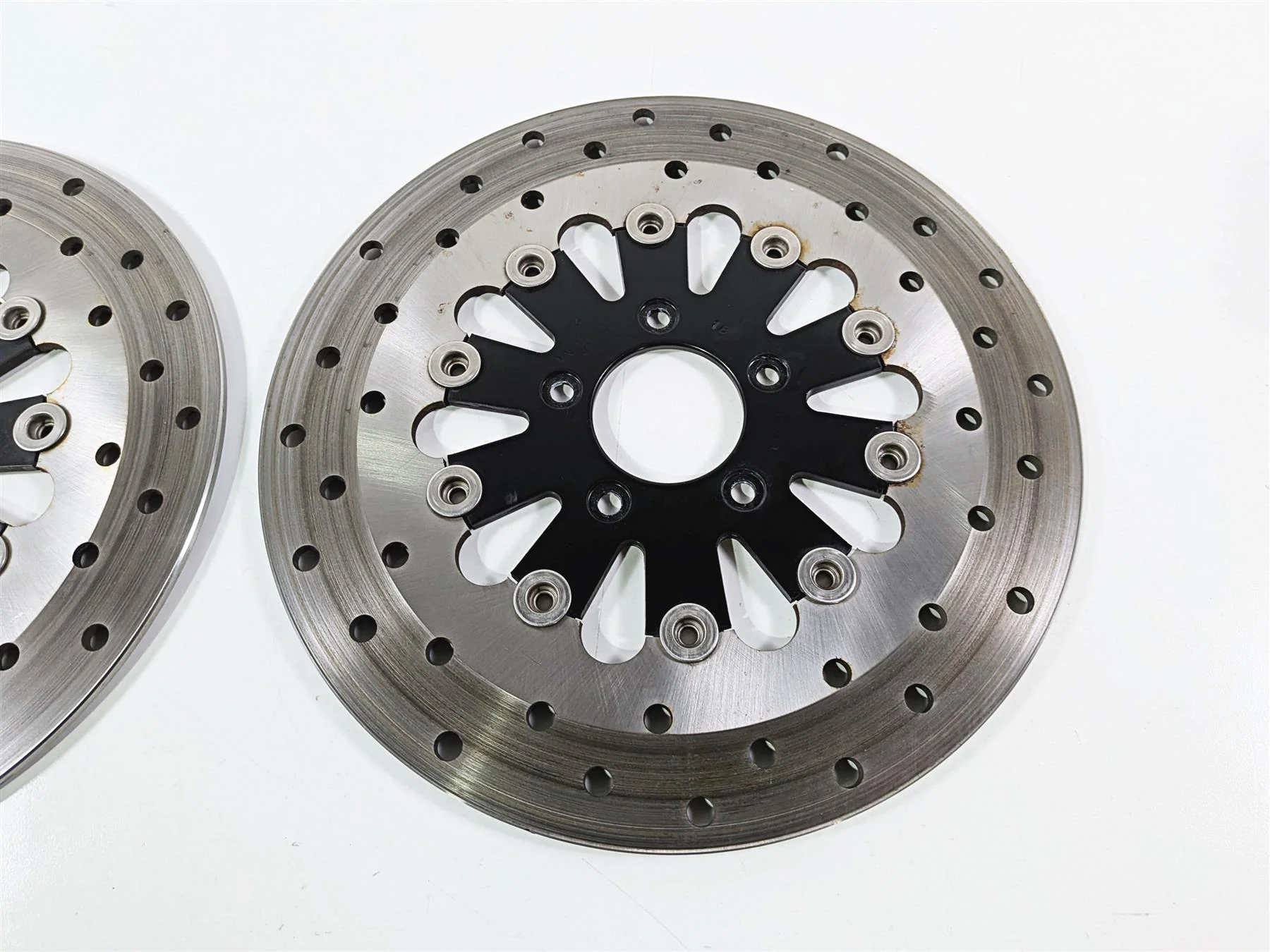2011 Harley Touring FLHTCU CVO Electra Glide Front Brake Rotors 4.8mm 44973-10 - Image 6