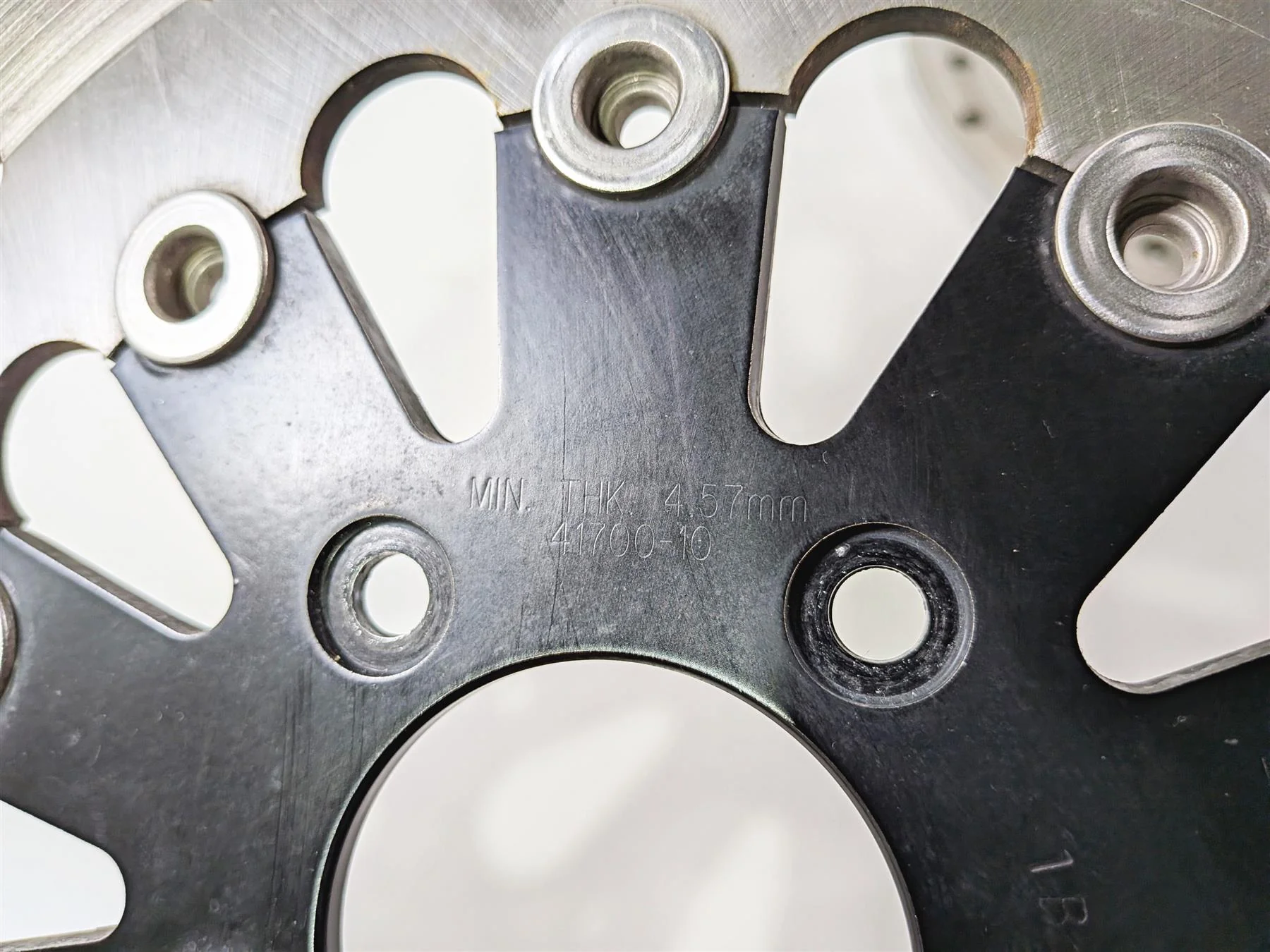 2011 Harley Touring FLHTCU CVO Electra Glide Front Brake Rotors 4.8mm 44973-10 - Image 9