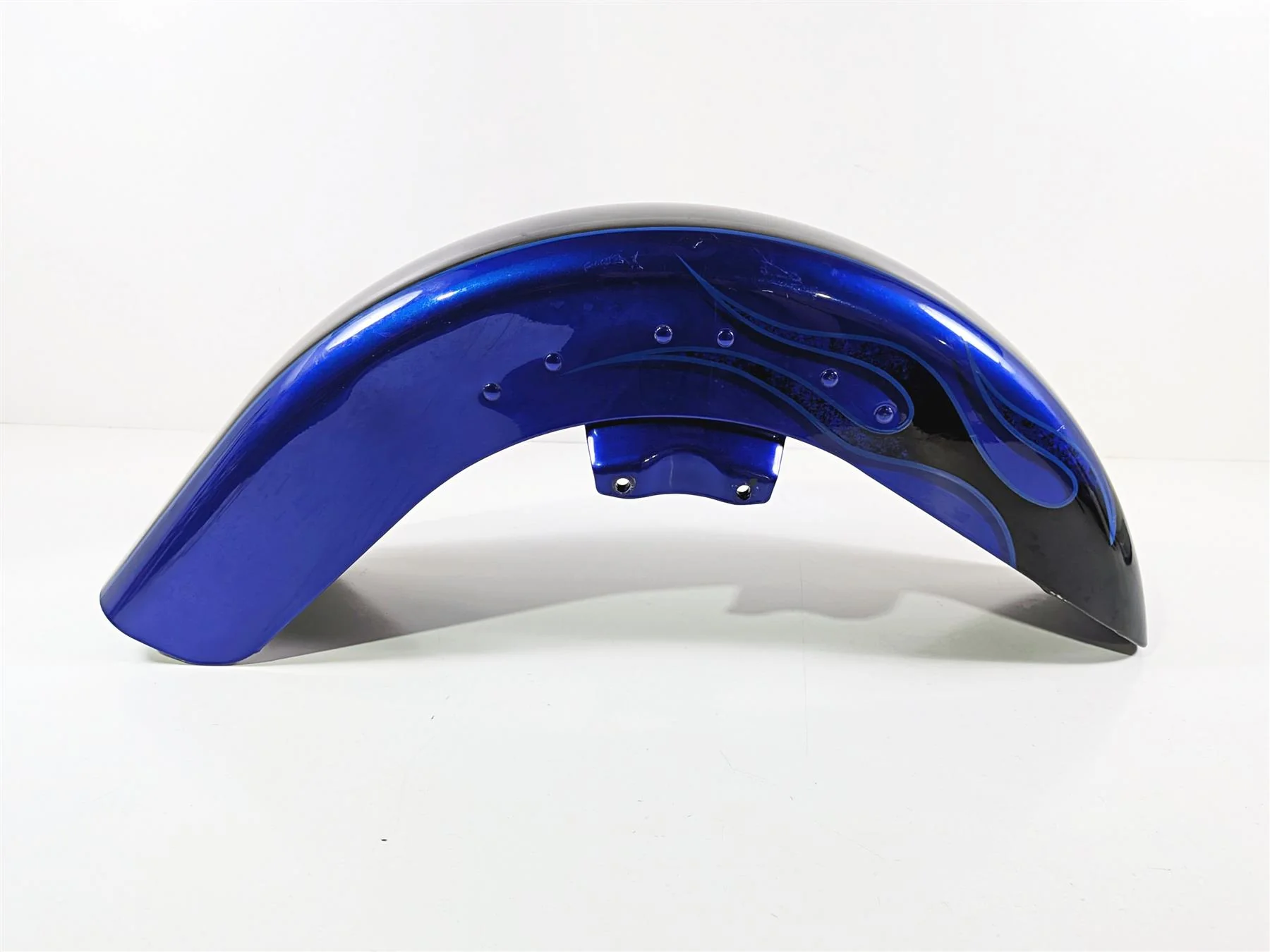2011 Harley Touring FLHTCU CVO Electra Glide Front Fender Candy Cobalt 58900004 - Image 3