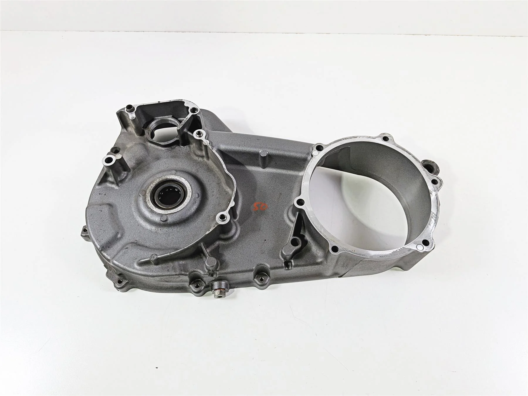 2011 Harley Touring FLHTCU CVO Electra Glide Inner Primary Drive Clutch Cover 60677-07 - Image 3