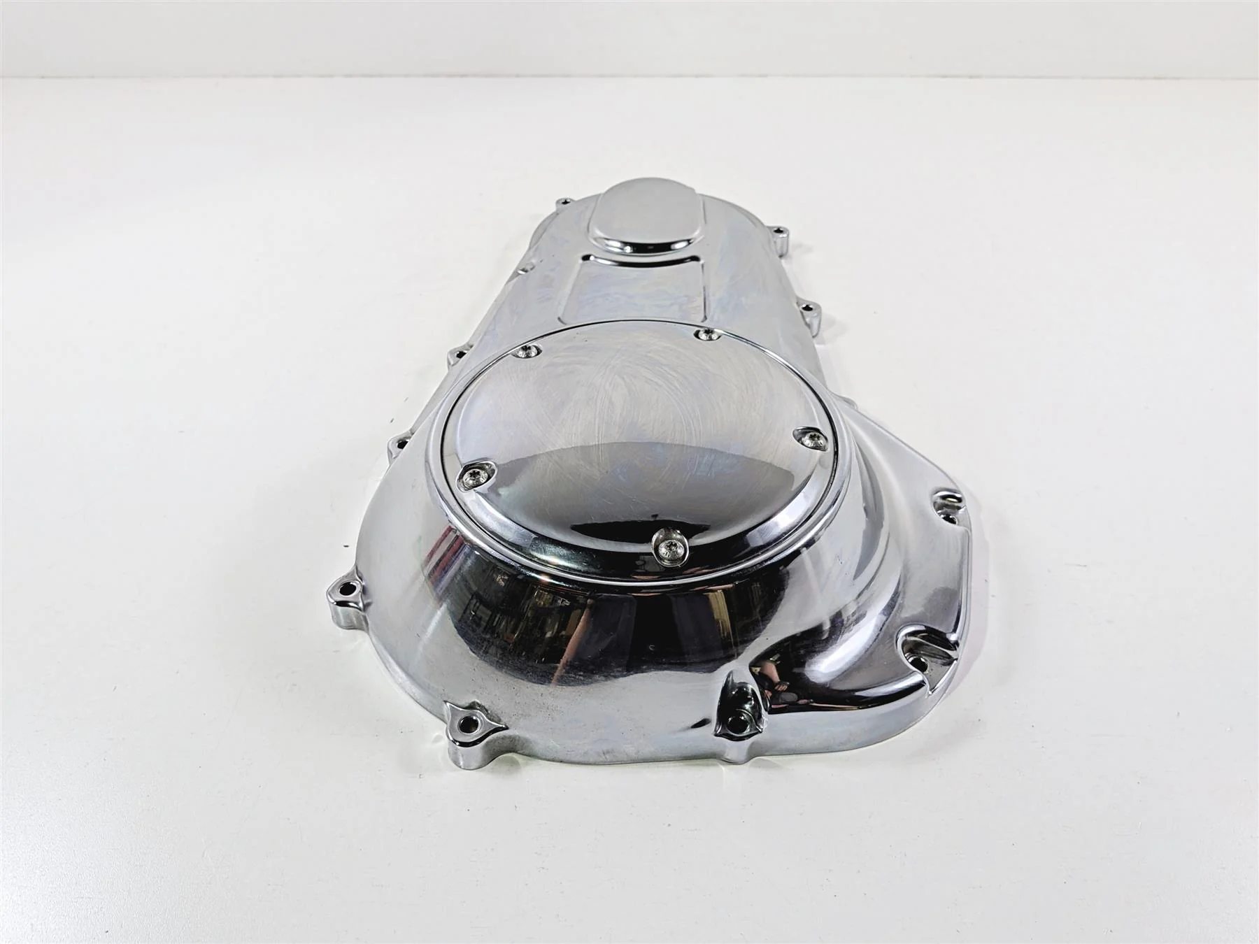 2011 Harley Touring FLHTCU CVO Electra Glide Outer Primary Drive Clutch Cover 60685-07 - Image 6