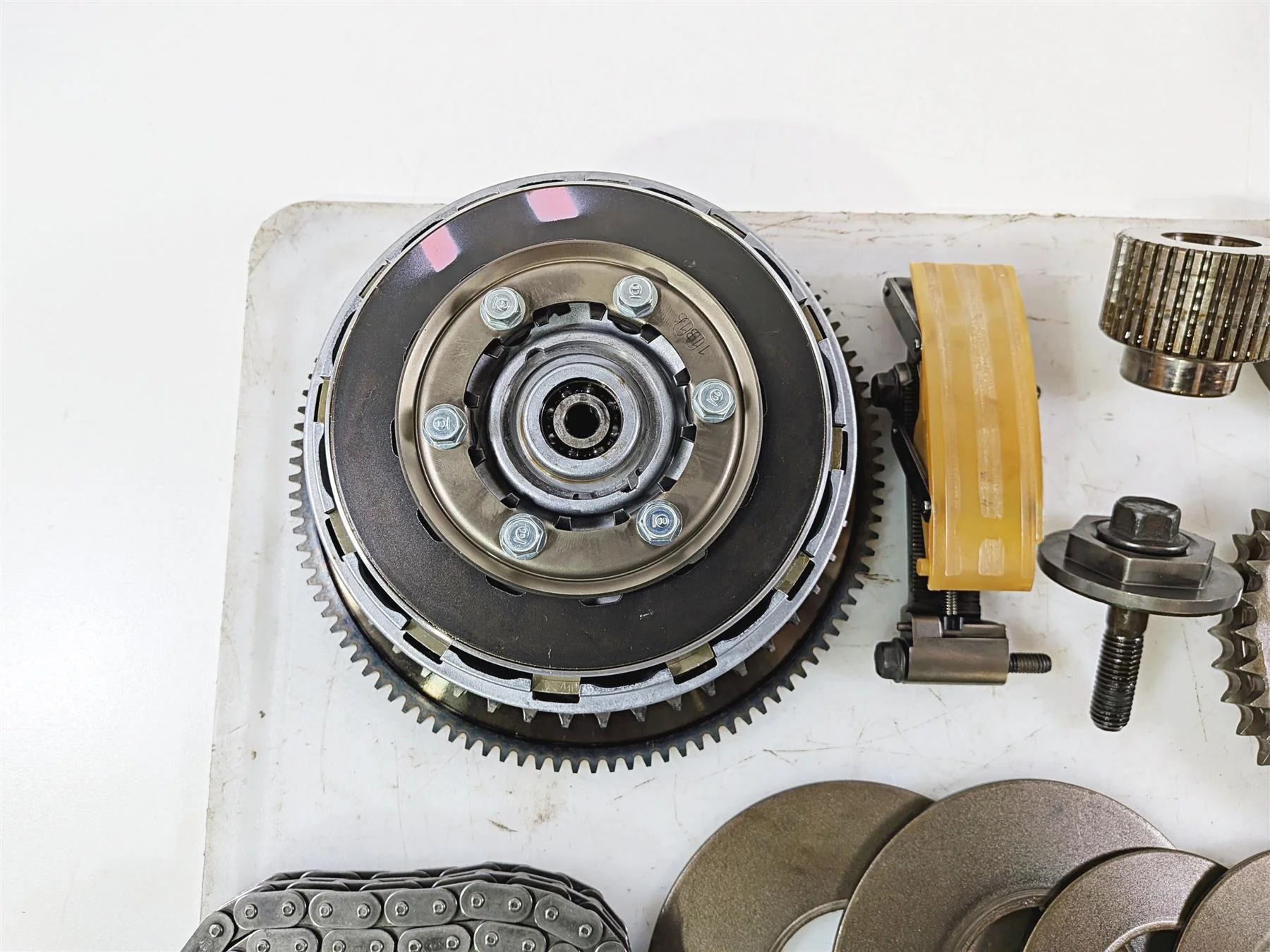 2011 Harley Touring FLHTCU CVO Electra Glide Primary Drive Clutch Kit 37817-11 - Image 3