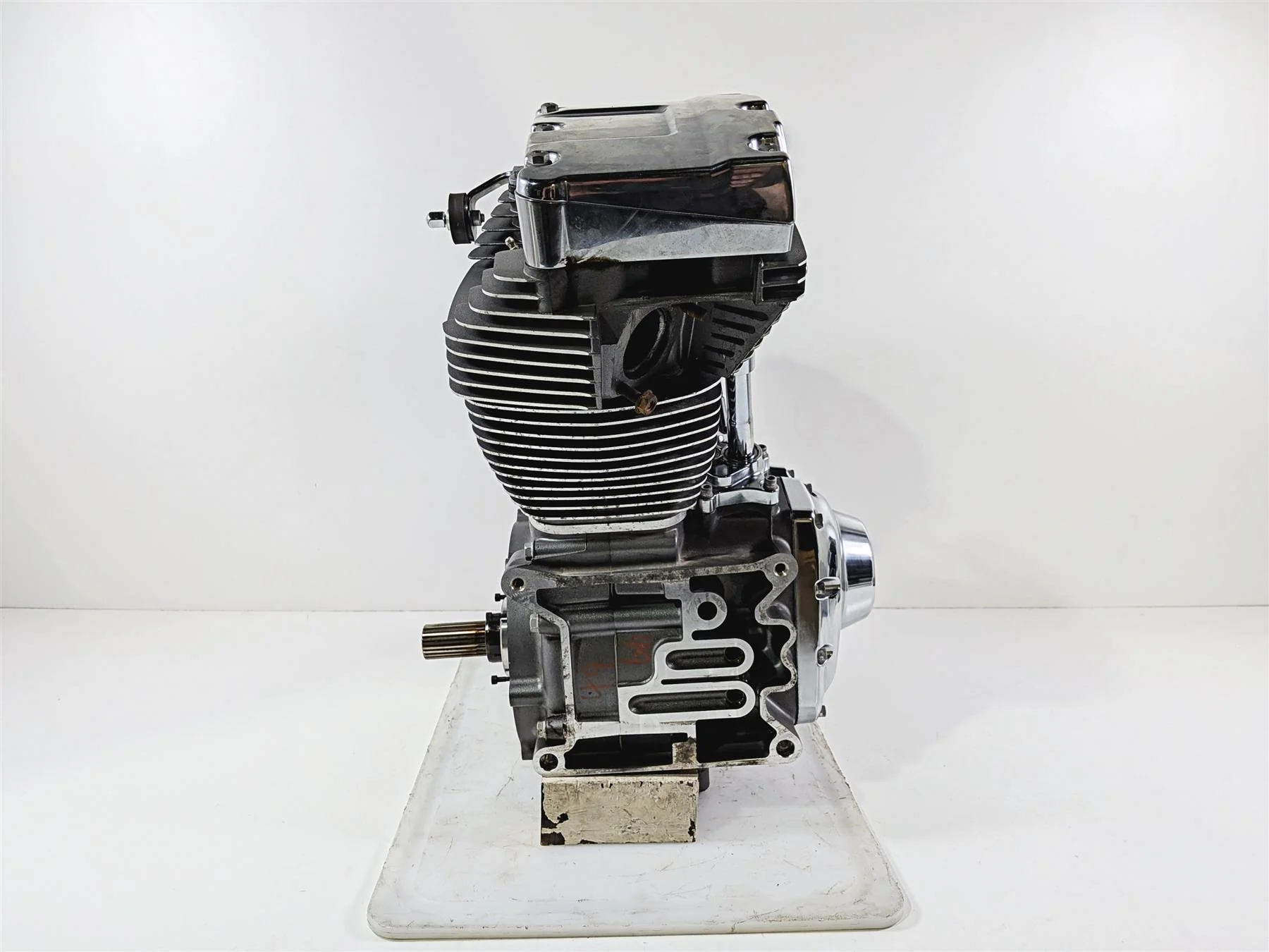 2011 Harley Touring FLHTCU CVO Electra Glide Running 110 Engine Motor 34K 16200106 - Image 4