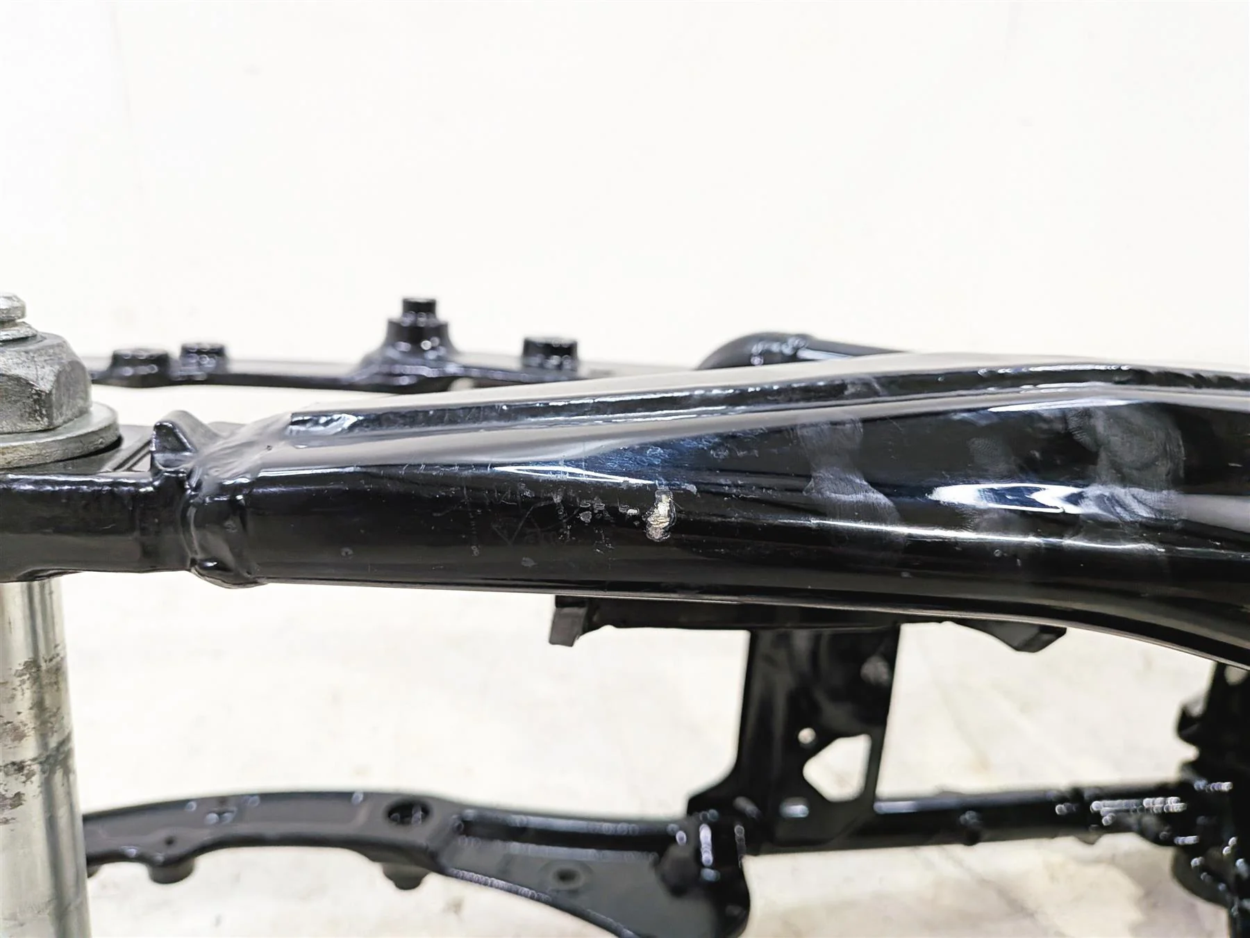 2011 Harley Touring FLHTCU CVO Electra Glide Straight Frame Chassis With Texas Salvage Title 47900-11 - Image 8