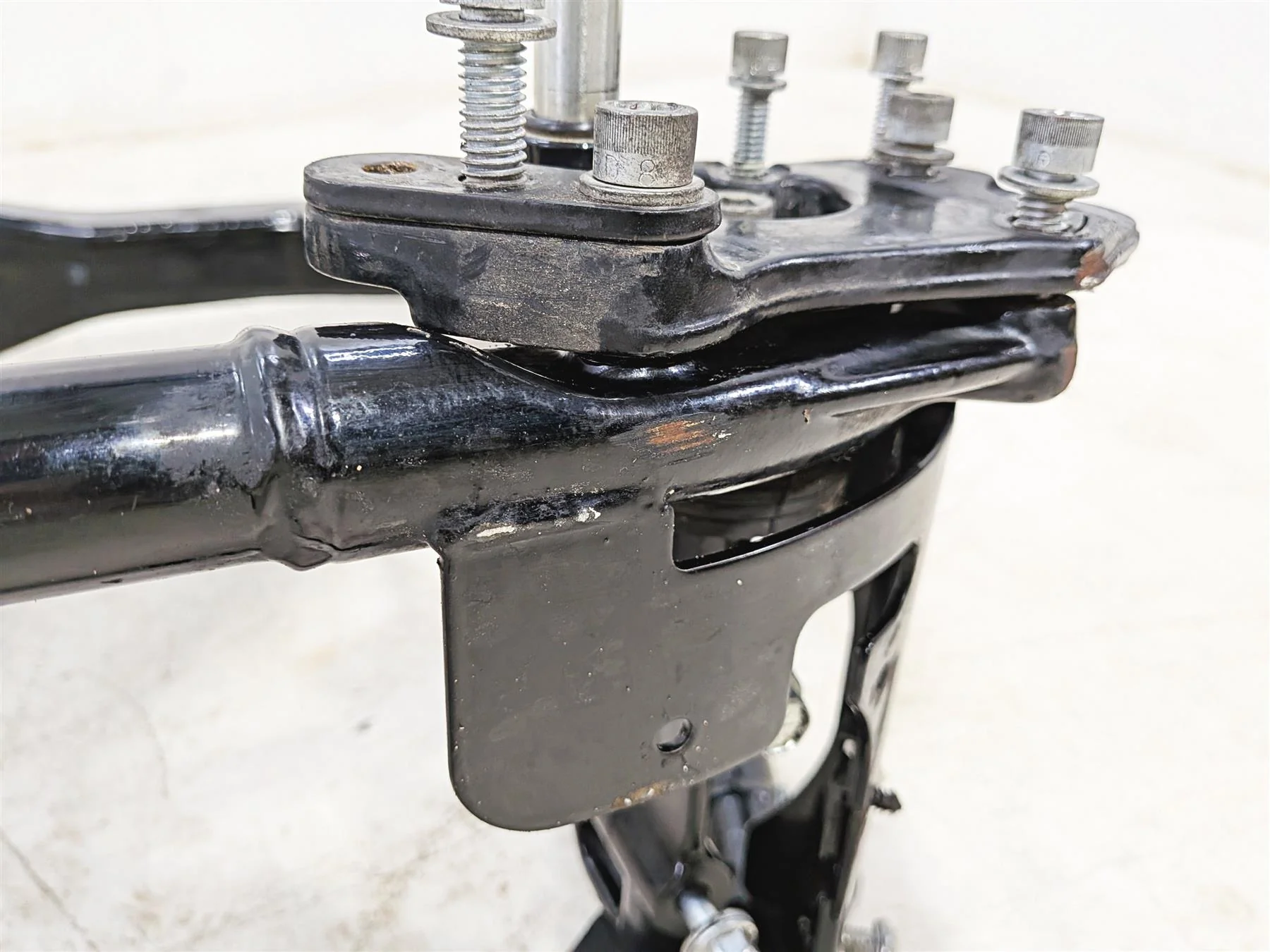 2011 Harley Touring FLHTCU CVO Electra Glide Straight Frame Chassis With Texas Salvage Title 47900-11 - Image 9