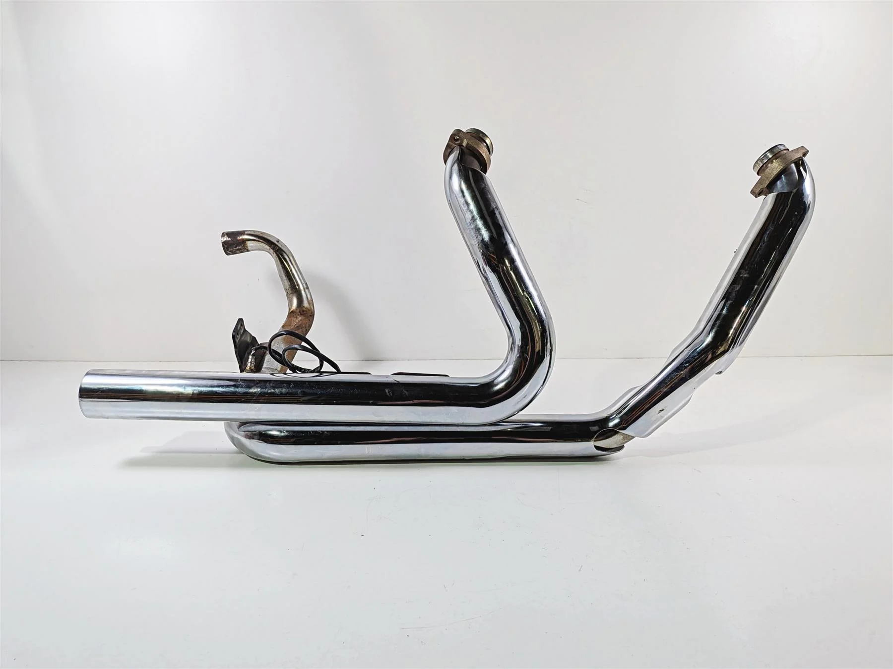 2011 Harley Touring FLHTCU CVO Electra Glide True Dual Exhaust Header Set - Image 17