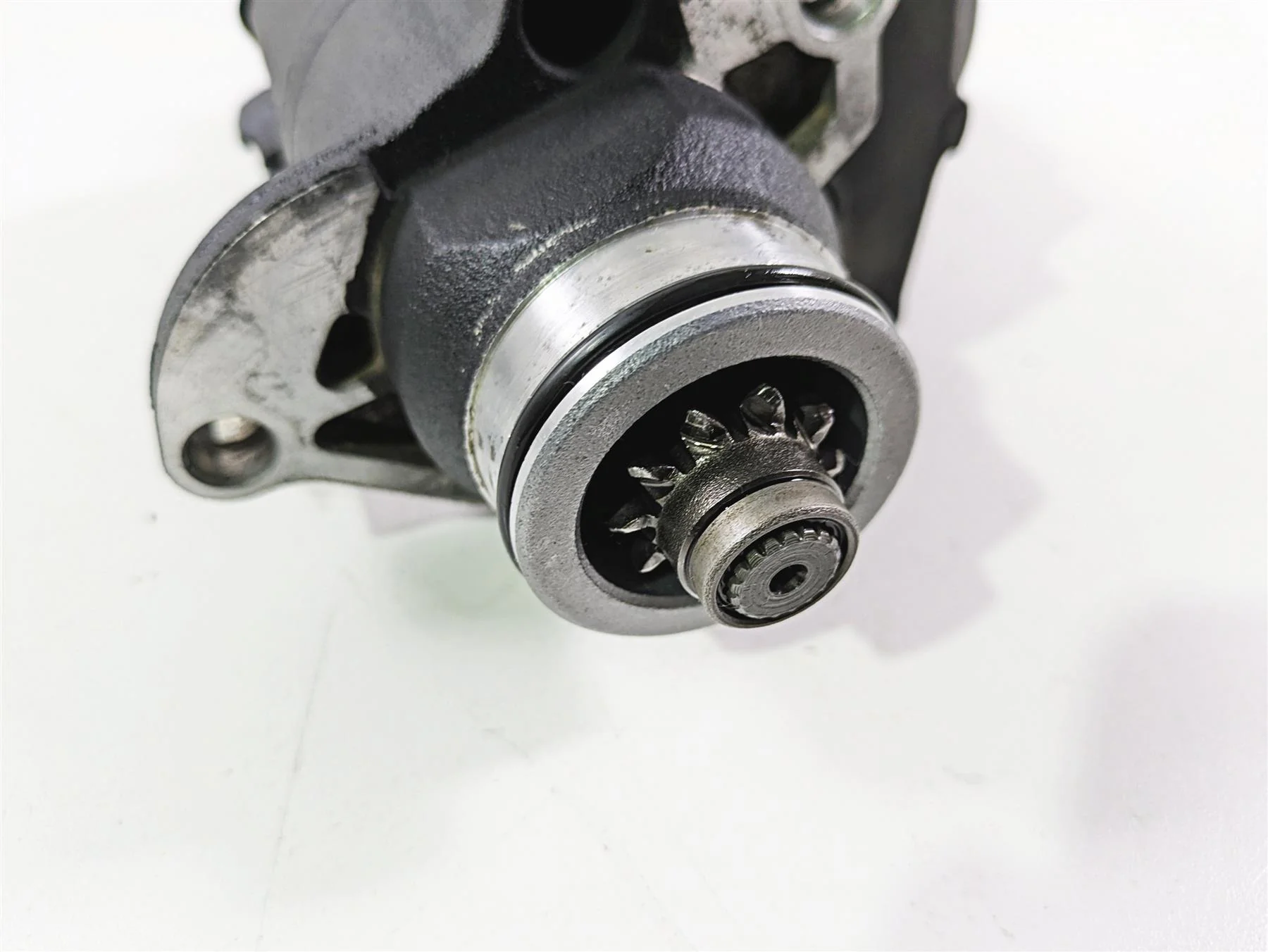 2011 Harley Touring FLHTCUSE CVO E-Glide Engine Starter Motor 31619-06A - Image 10