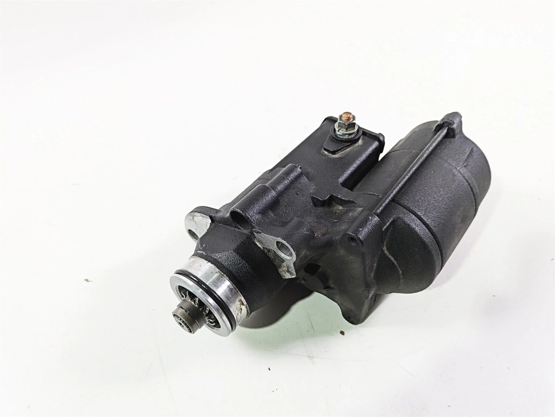 2011 Harley Touring FLHTCUSE CVO E-Glide Engine Starter Motor 31619-06A - Image 11