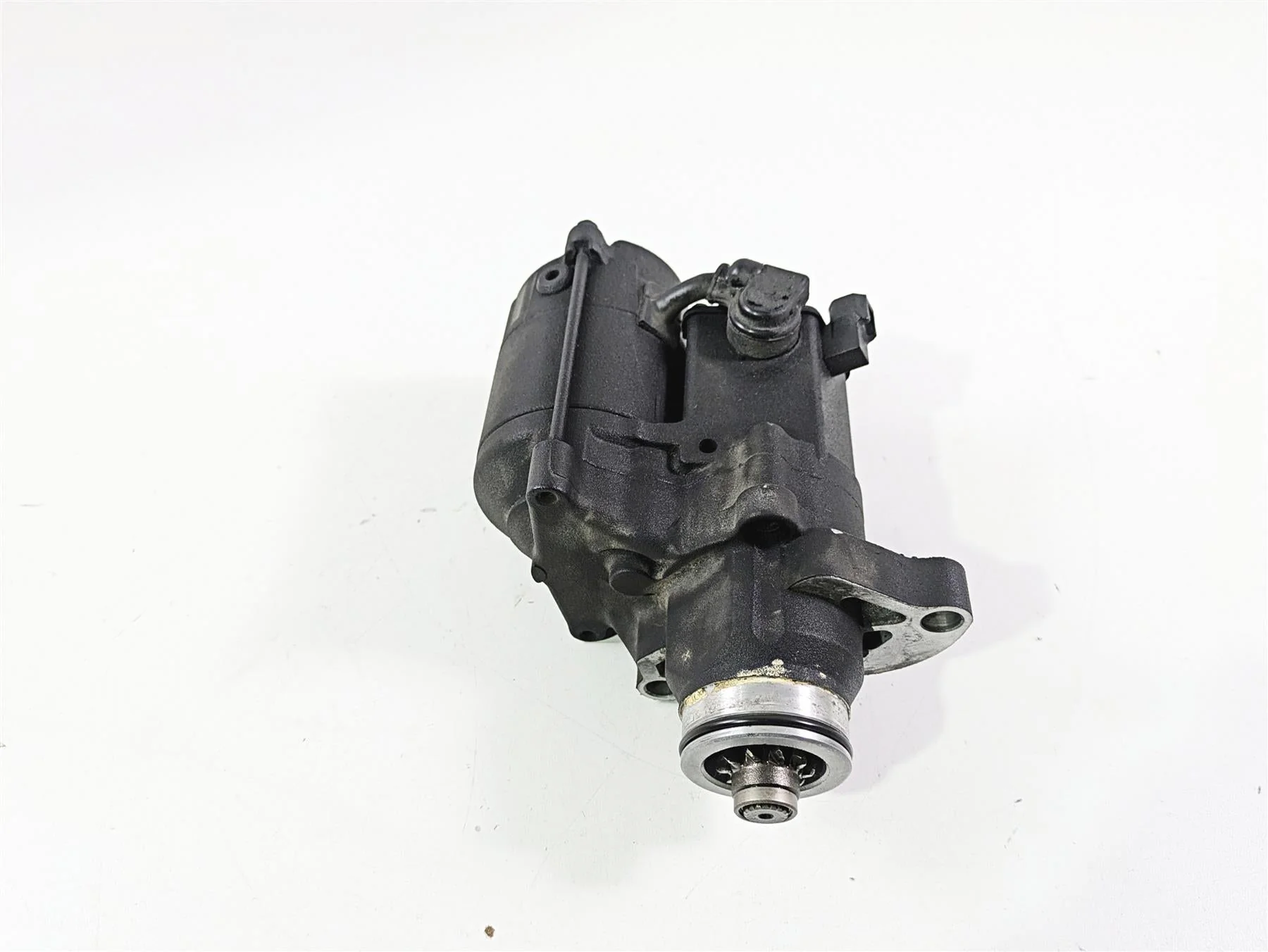 2011 Harley Touring FLHTCUSE CVO E-Glide Engine Starter Motor 31619-06A - Image 3