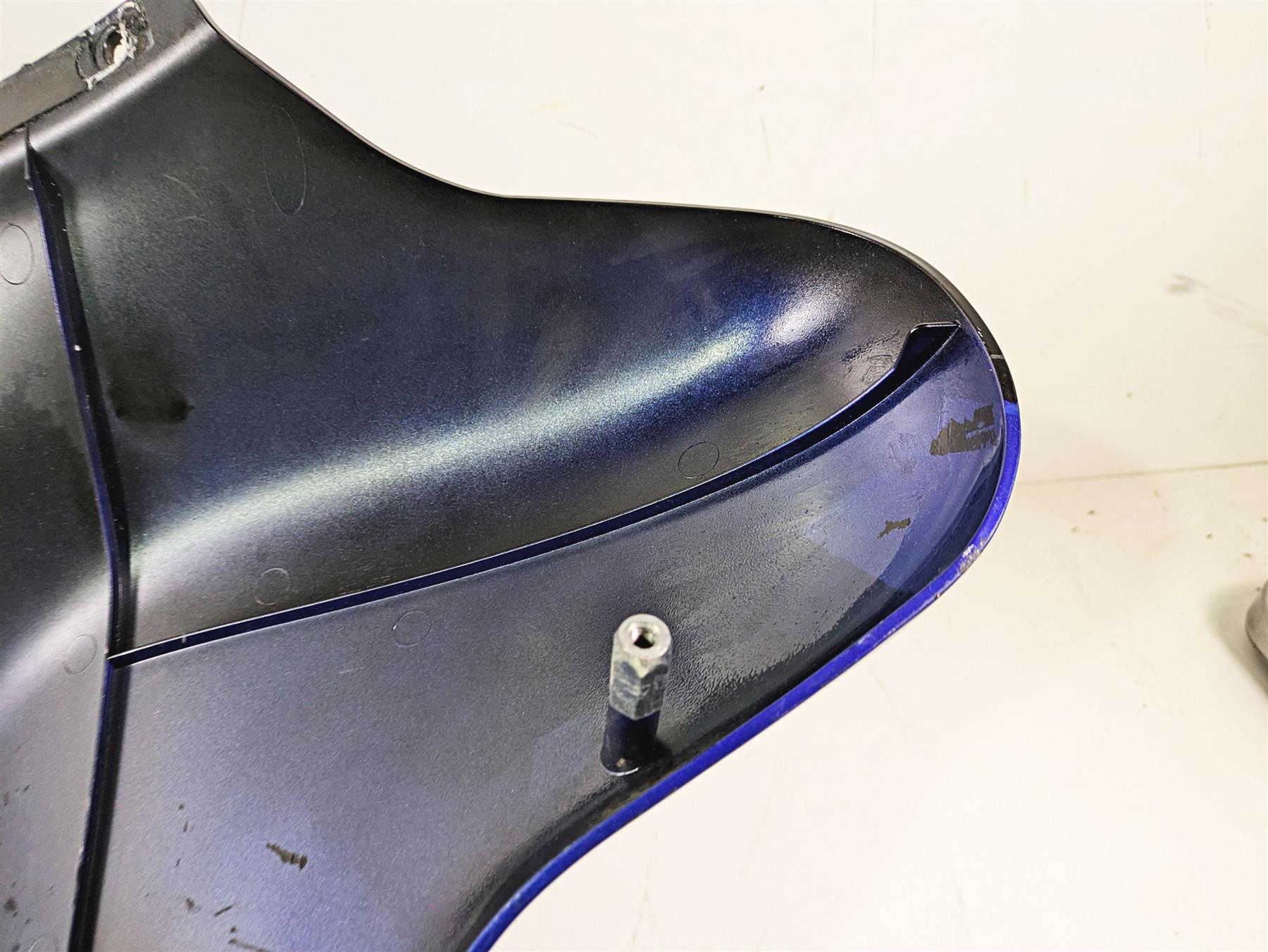 2011 Harley Touring FLHTCUSE CVO E-Glide Front Outer Fairing Blue 58503-05A - Image 10