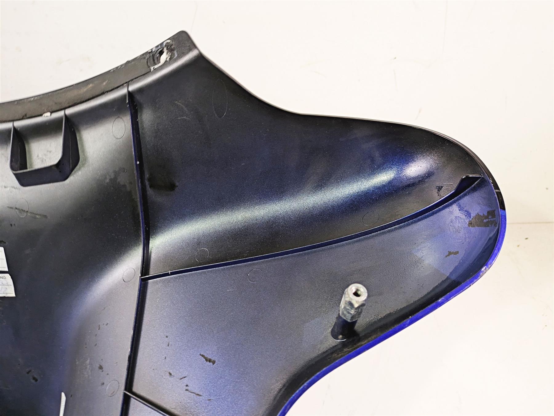 2011 Harley Touring FLHTCUSE CVO E-Glide Front Outer Fairing Blue 58503-05A - Image 8