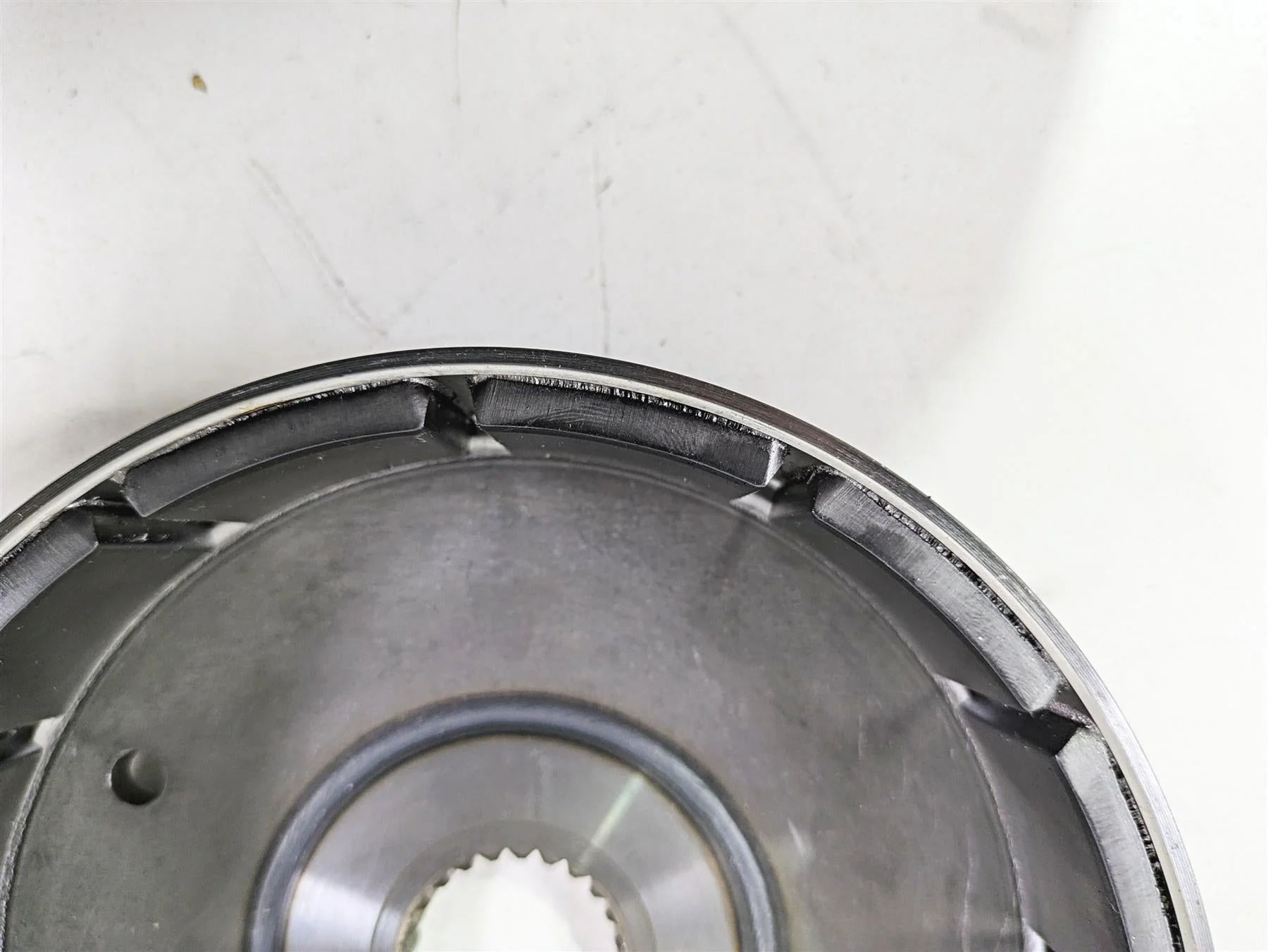 2011 Harley Touring FLHTCUSE CVO E-Glide Ignition Flywheel Rotor 30041-08A - Image 8
