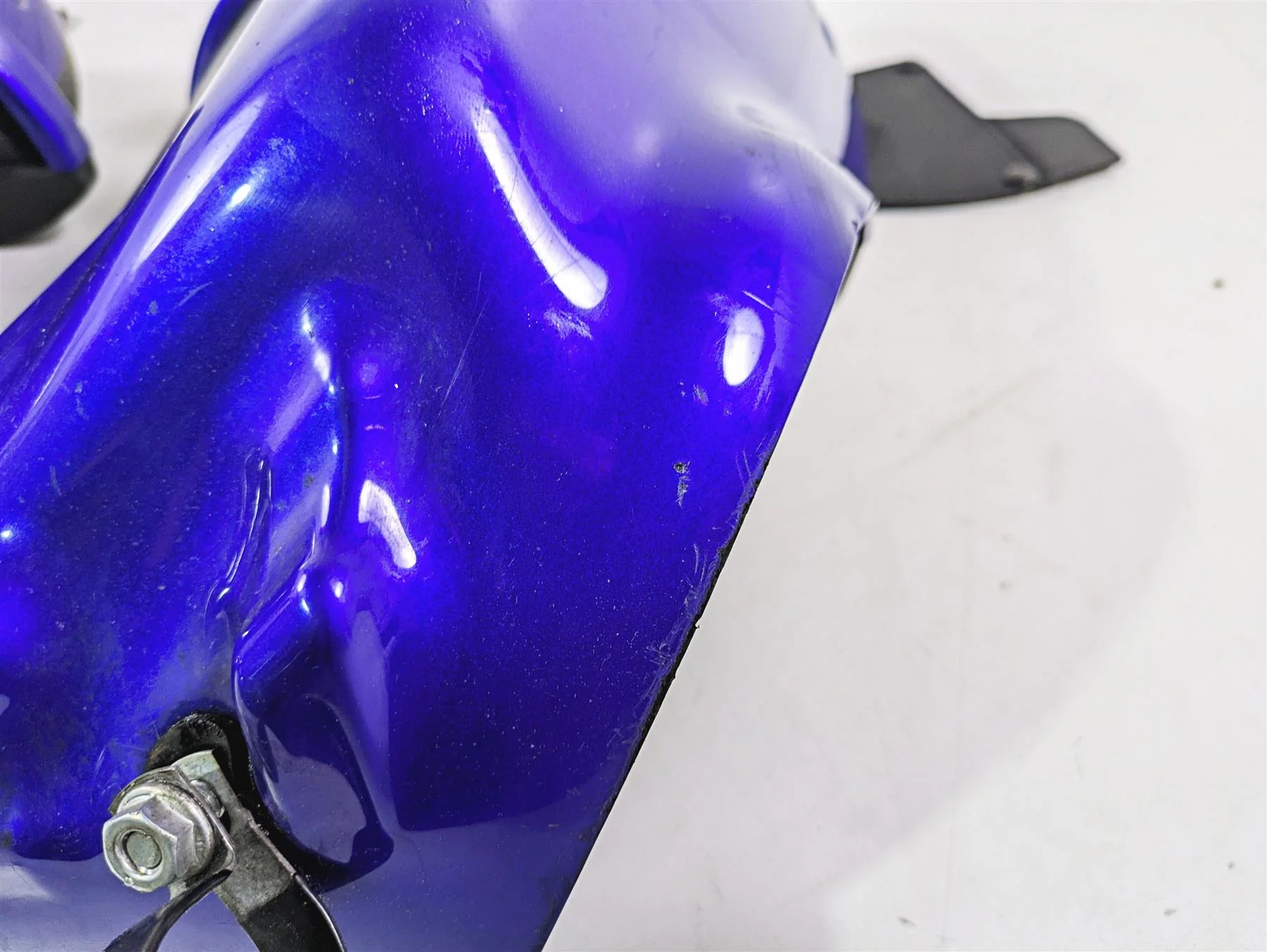 2011 Harley Touring FLHTCUSE CVO E-Glide Lower Leg Fairing Set 57100091 57100092 - Image 11