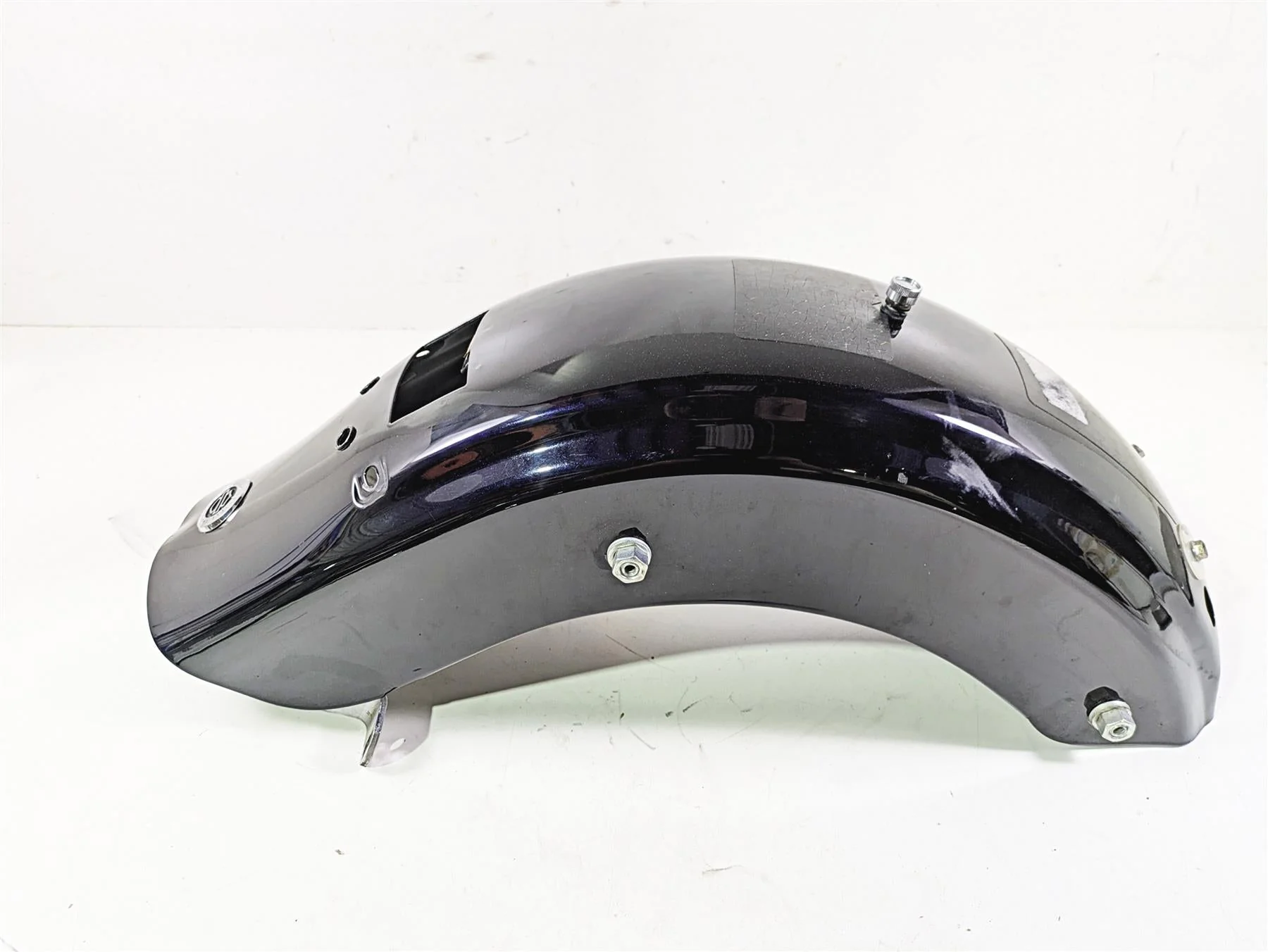 2011 Harley Touring FLHTCUSE CVO E-Glide Rear Fender Twilight Blue 58702-09A - Image 3