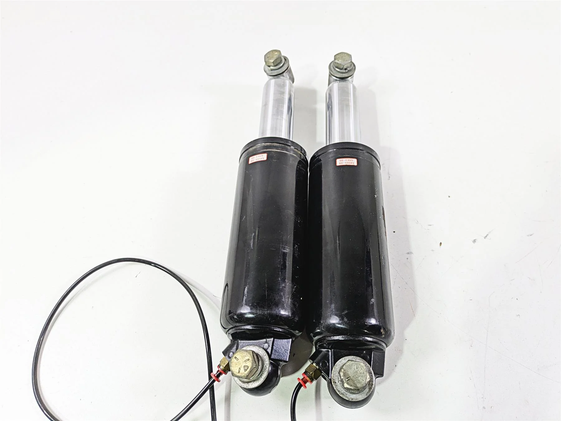 2011 Harley Touring FLHTCUSE CVO E-Glide Rear Shock Damper Set 54565-09 - Image 8