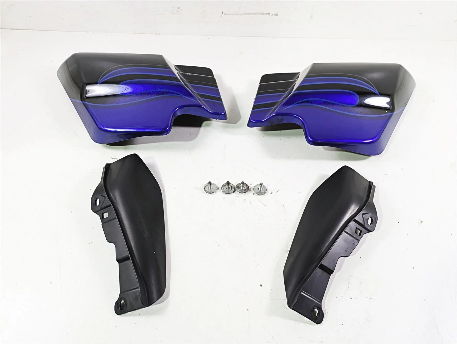 2011 Harley Touring FLHTCUSE CVO E-Glide Side Cover Twilight Blue 66048-09A