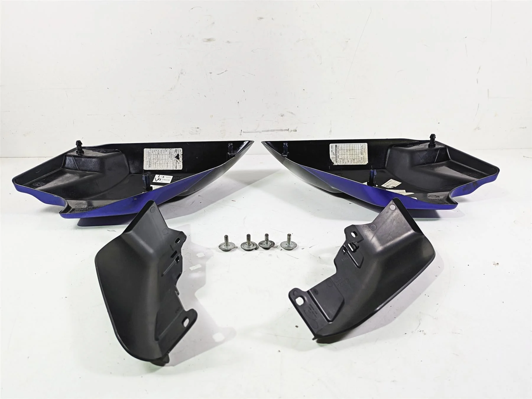 2011 Harley Touring FLHTCUSE CVO E-Glide Side Cover Twilight Blue 66048-09A - Image 12