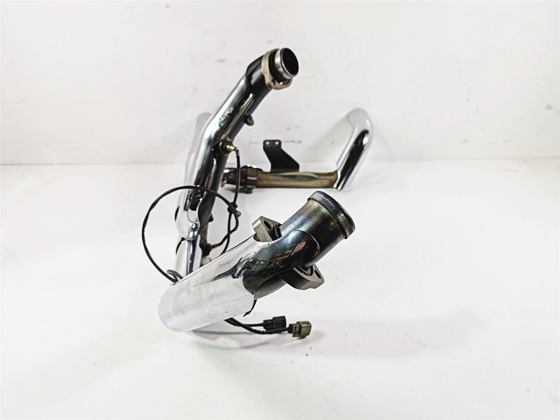 2011 Harley Touring FLHTCUSE CVO E-Glide Vance Hines Power Duals Exhaust Header 46332 - Image 3